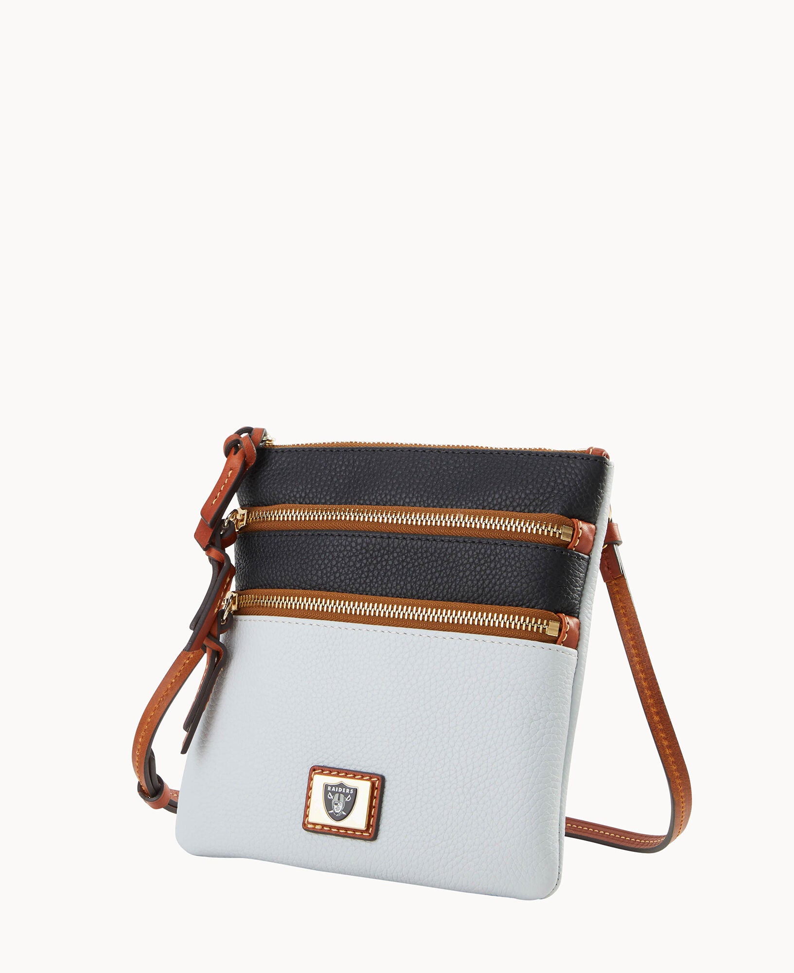 NFL Raiders Triple Zip Crossbody - Image 2