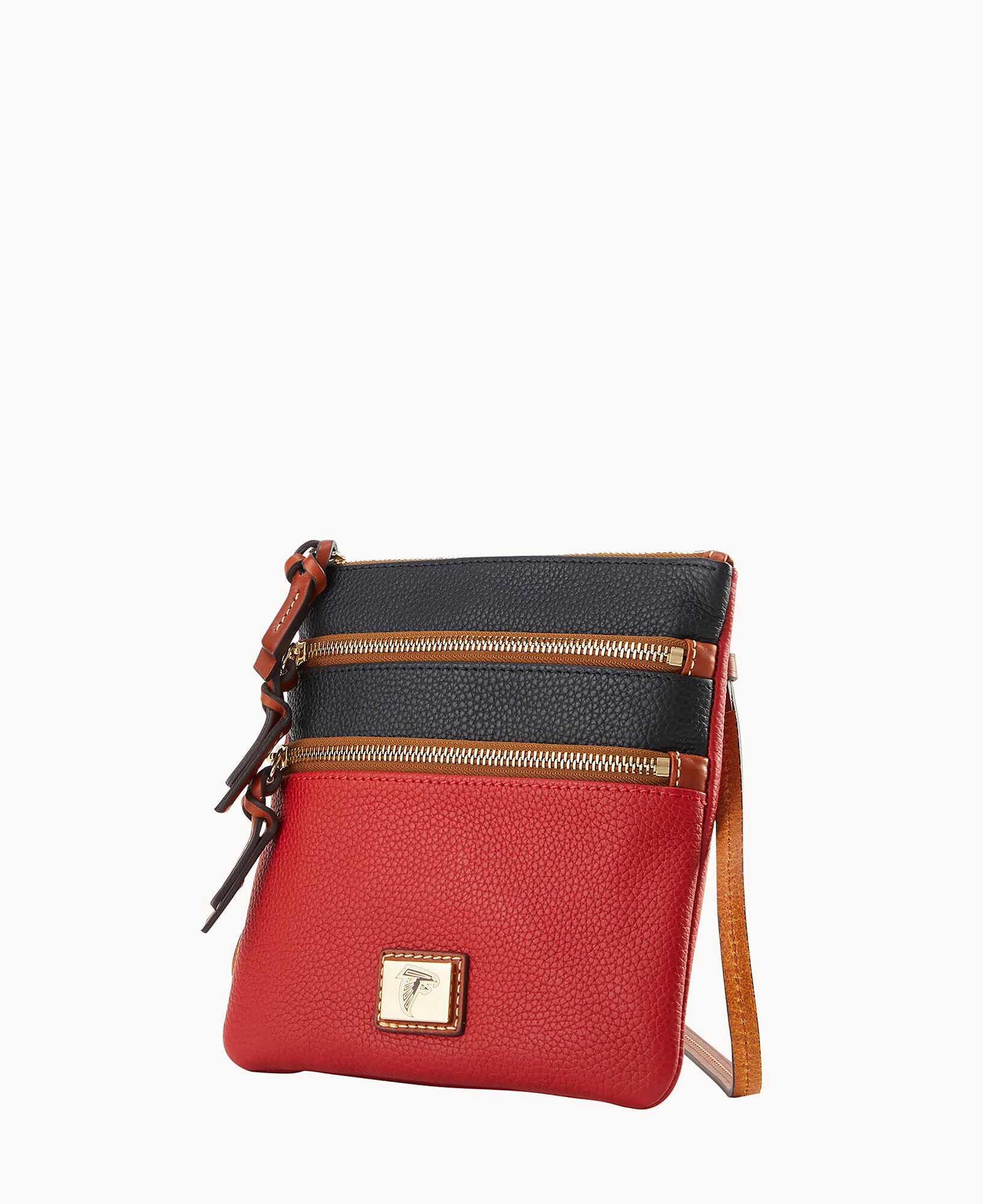 NFL Falcons Triple Zip Crossbody - Image 2
