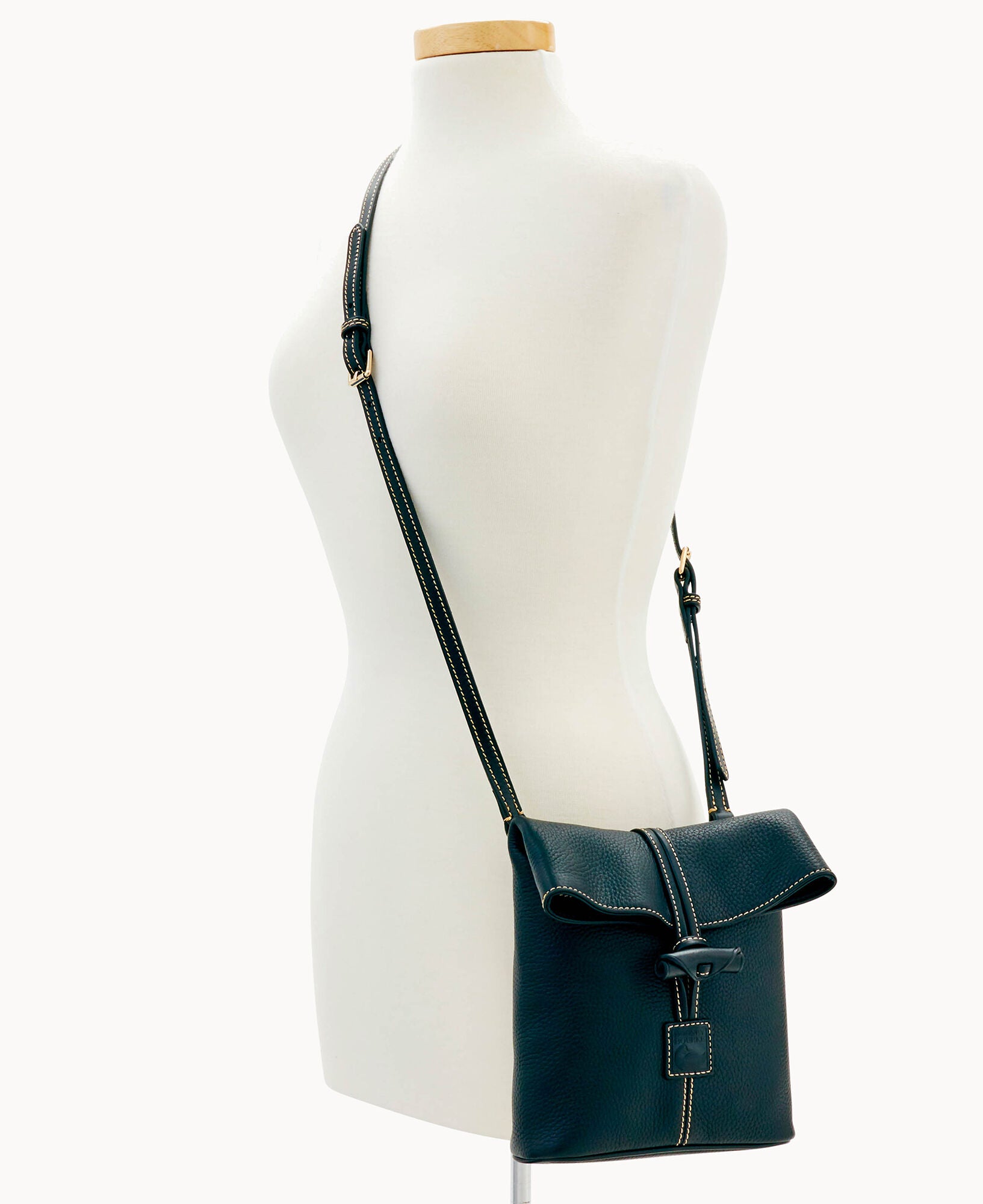 Pebble Grain Toggle Crossbody - Image 5