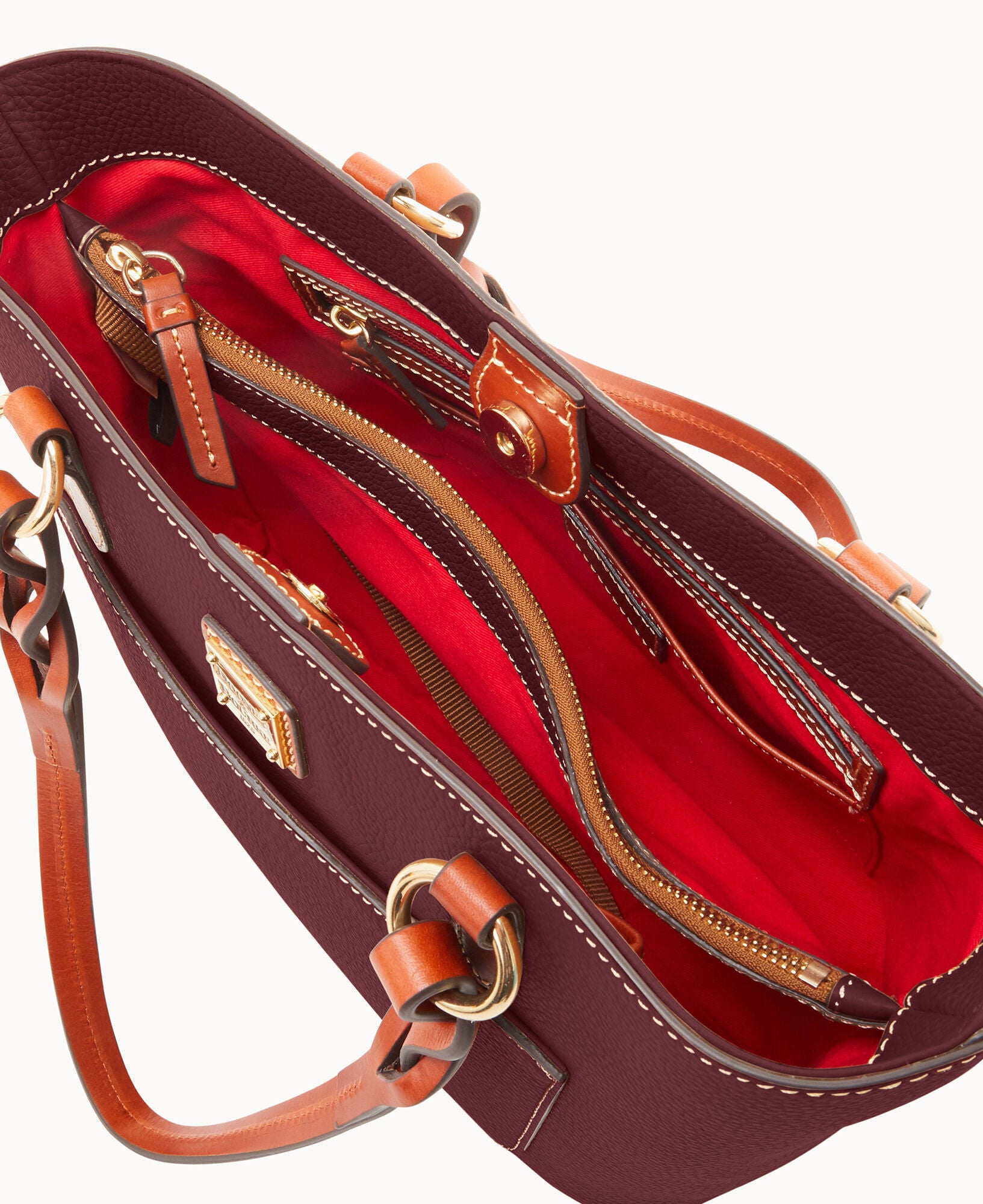 Pebble Grain Small Gretchen Tote - Image 8