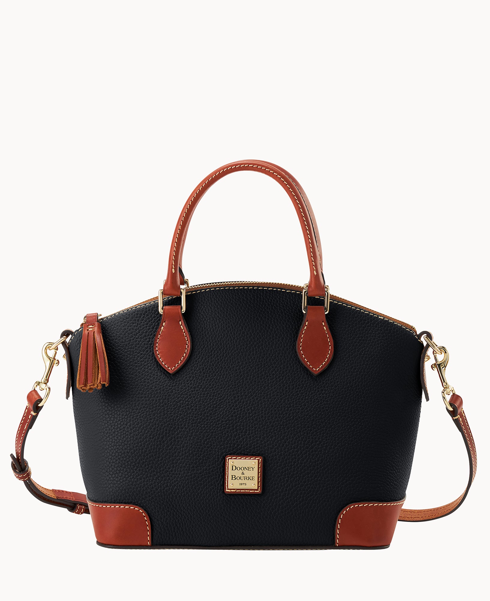 Pebble Grain Geena Satchel