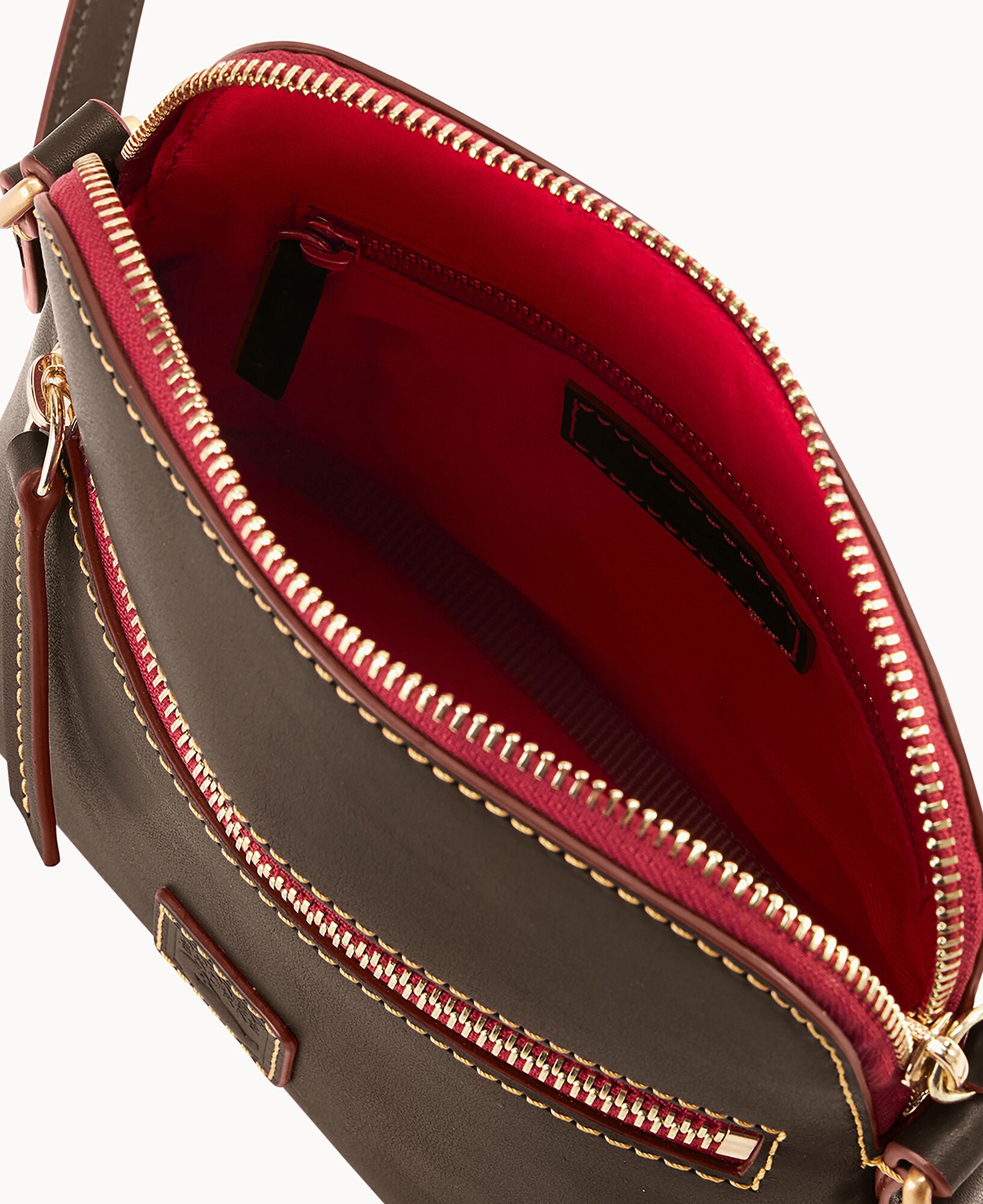 Florentine Zip Domed Crossbody - Image 15