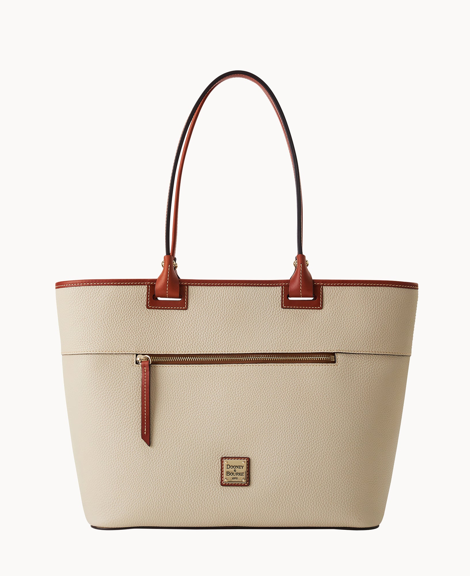 Pebble Grain Large Zip Tote - Image 13