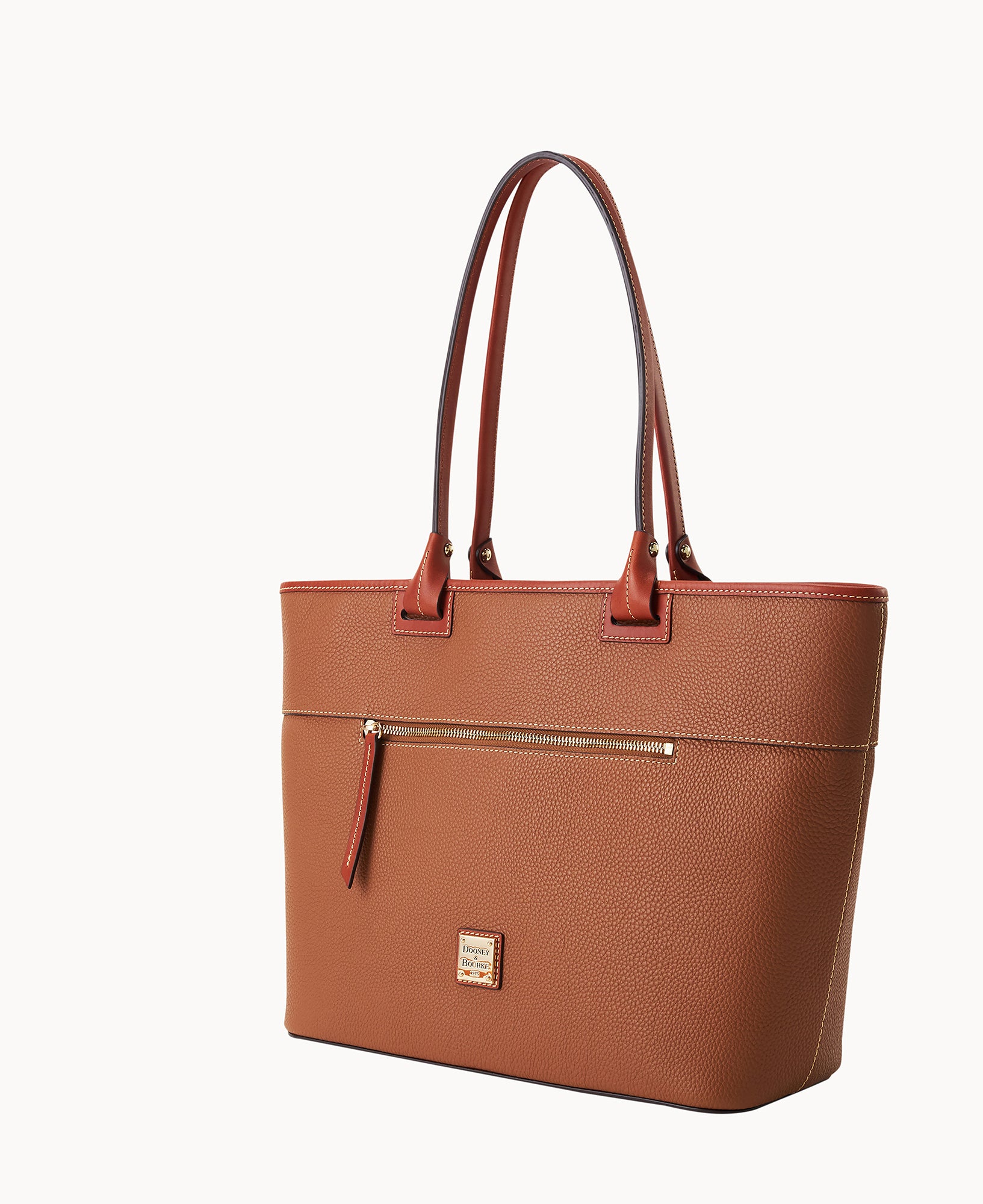 Pebble Grain Large Zip Tote - Image 18