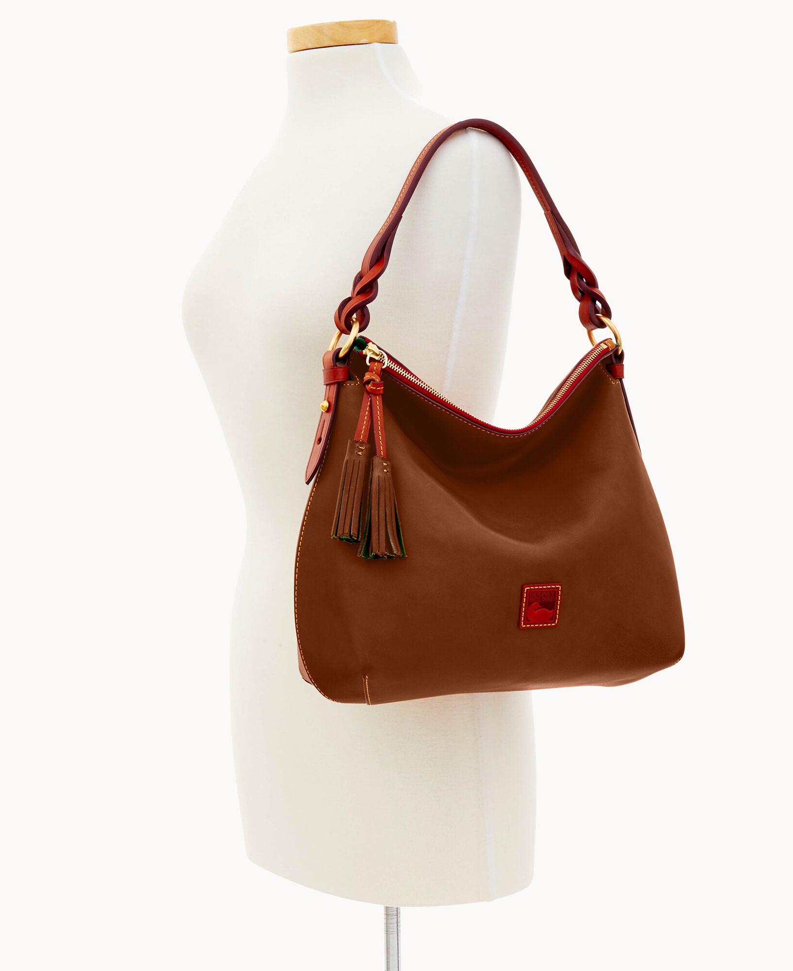 Florentine Twist Strap Hobo - Image 12