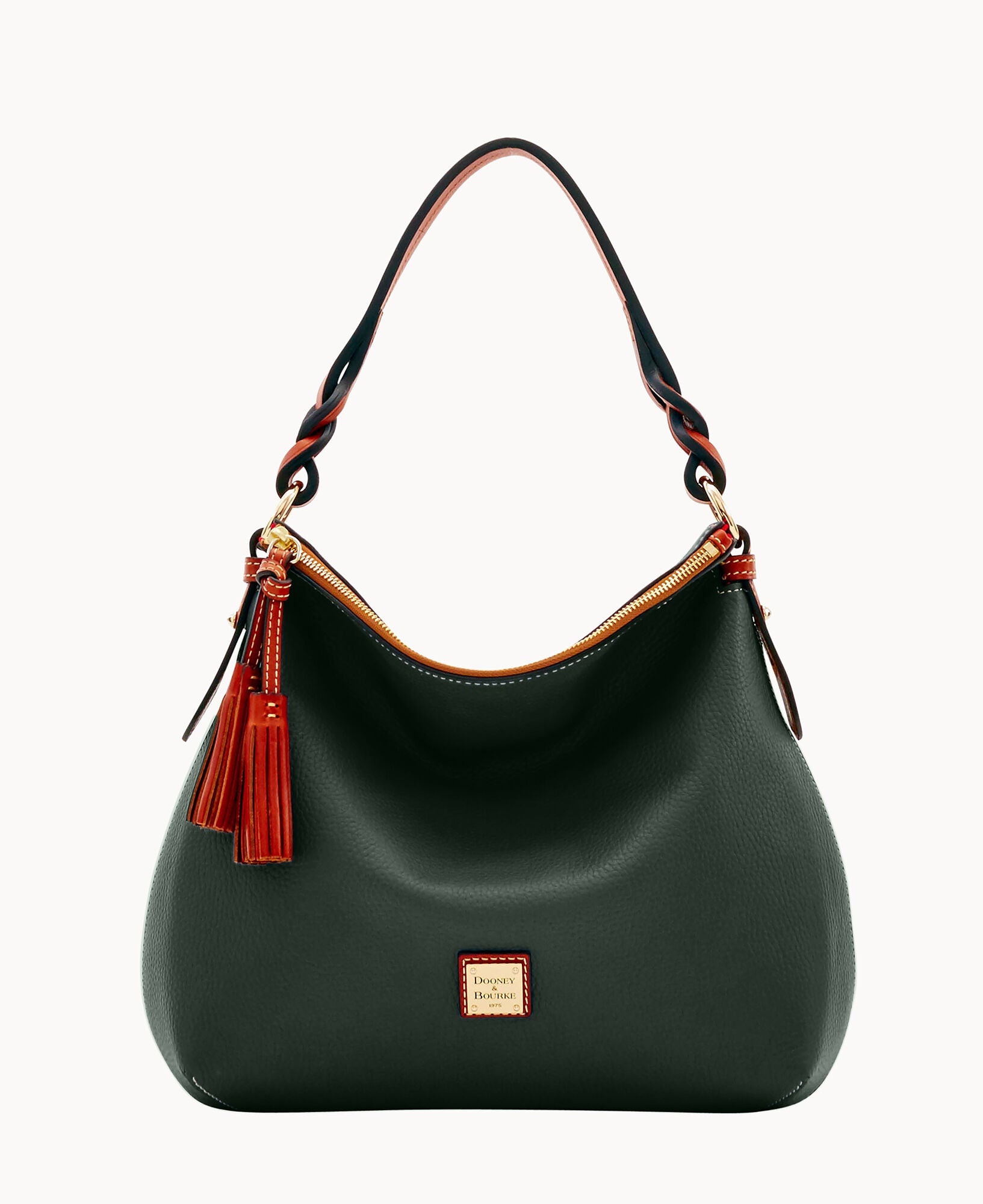 Pebble Grain Twist Strap Hobo - Image 21