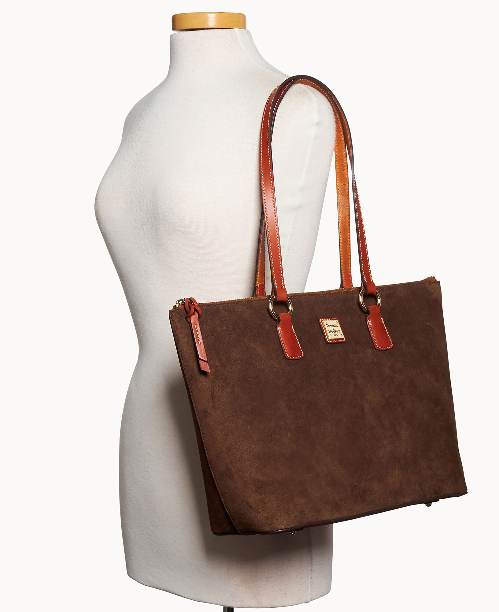 Suede Wren Zip Tote - Image 5