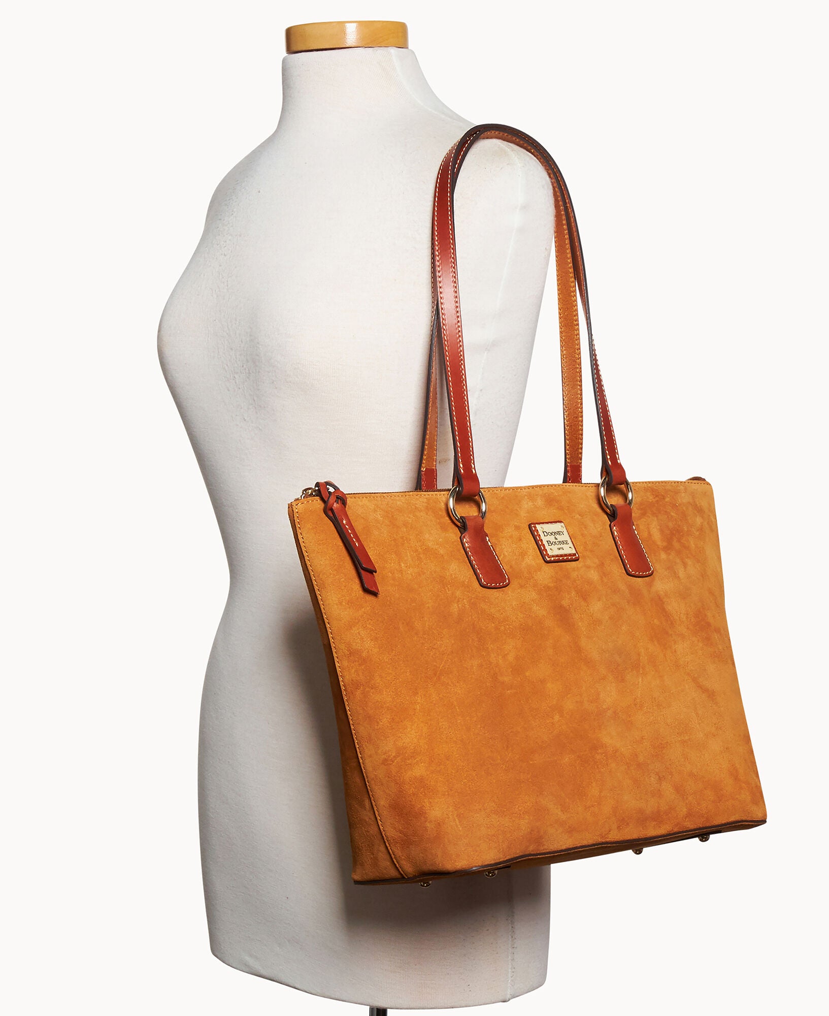 Suede Wren Zip Tote - Image 10