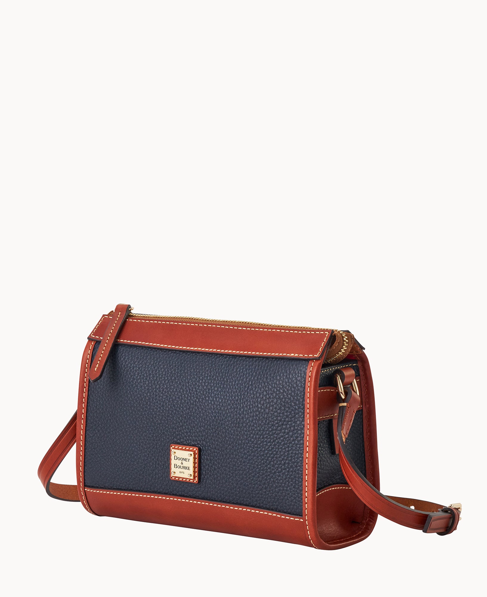 Pebble Grain Zip Crossbody - Image 2
