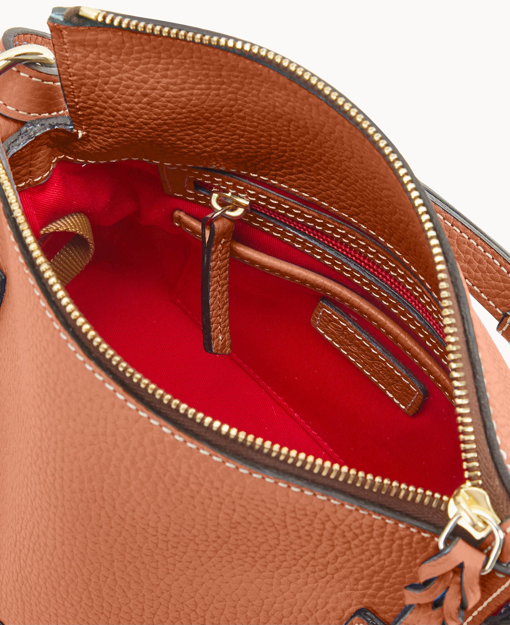 Pebble Grain Tassel Shoulder Bag - Image 7