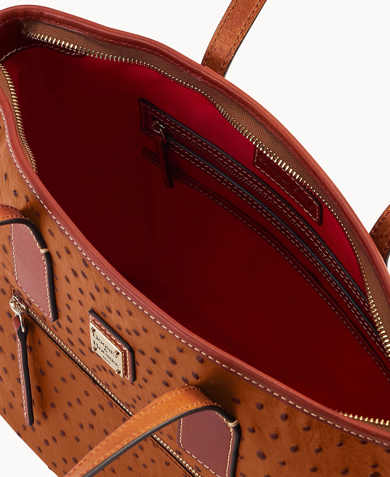Ostrich Small Tote - Image 11