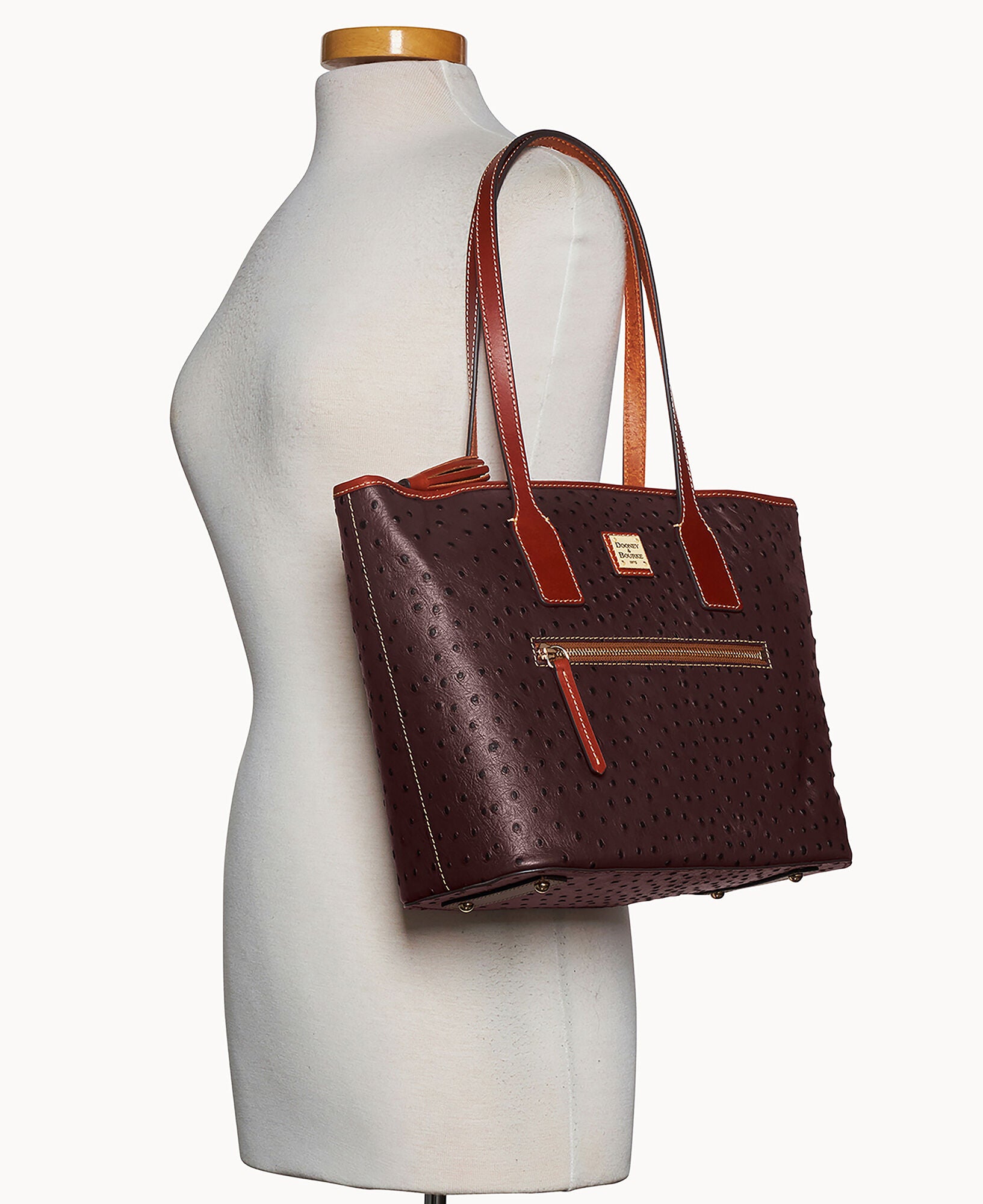 Ostrich Small Tote - Image 16
