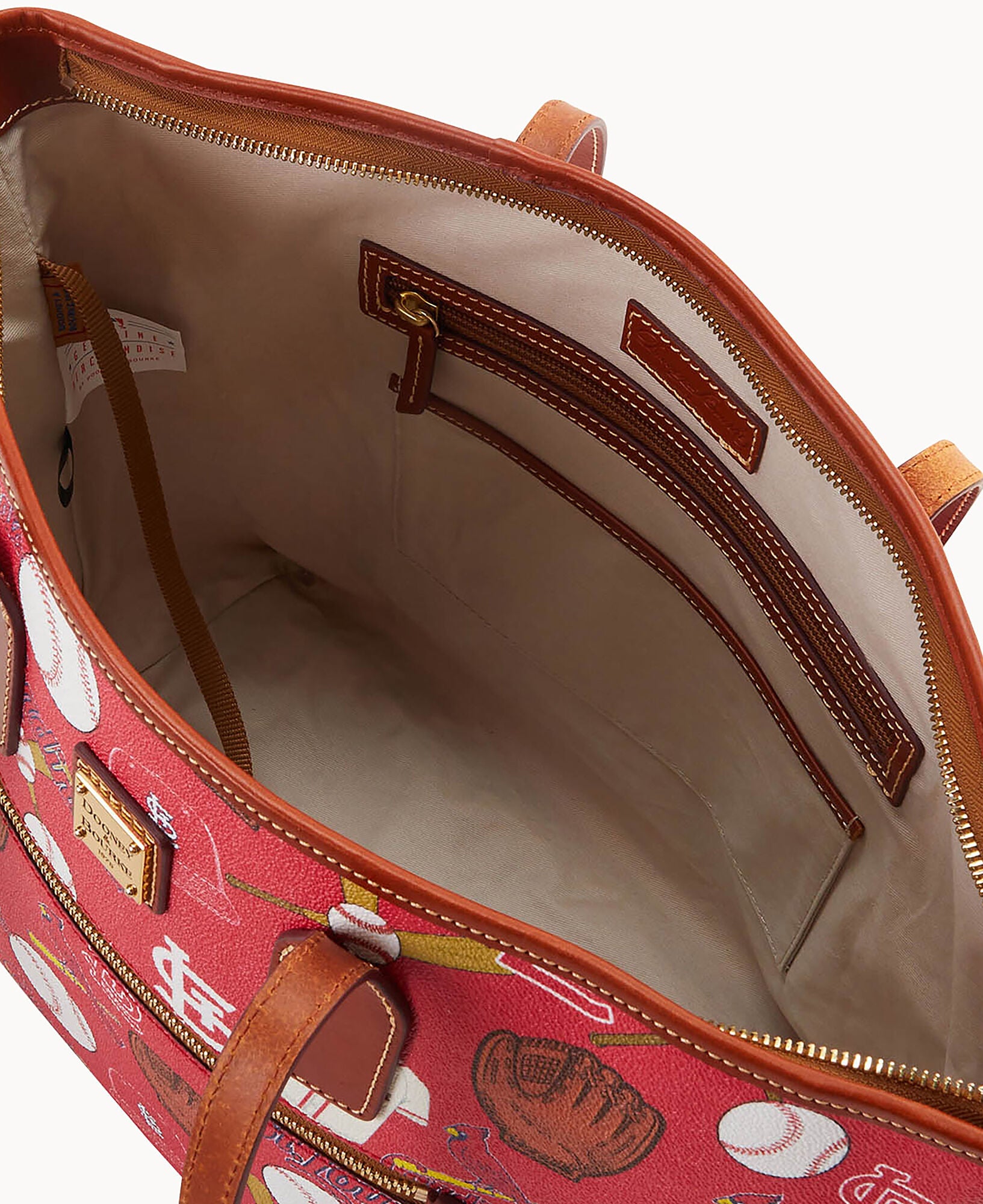 MLB Cardinals Zip Tote - Image 3