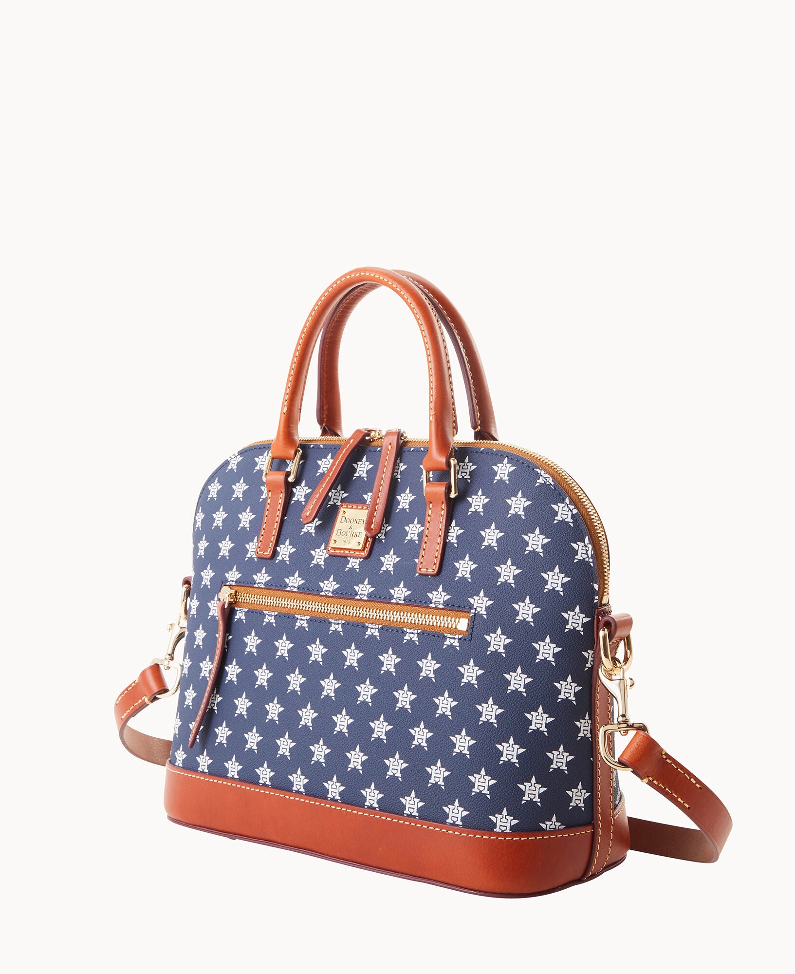 MLB Astros Domed Zip Satchel - Image 2