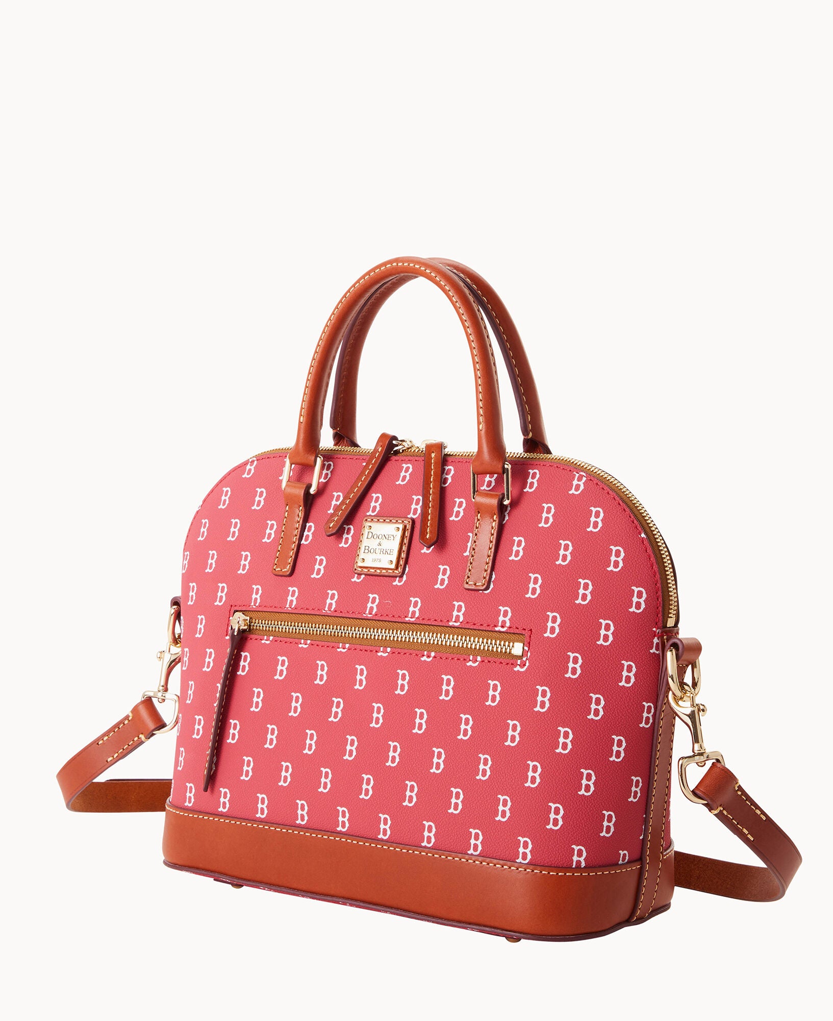 MLB Red Sox Domed Zip Satchel - Image 2