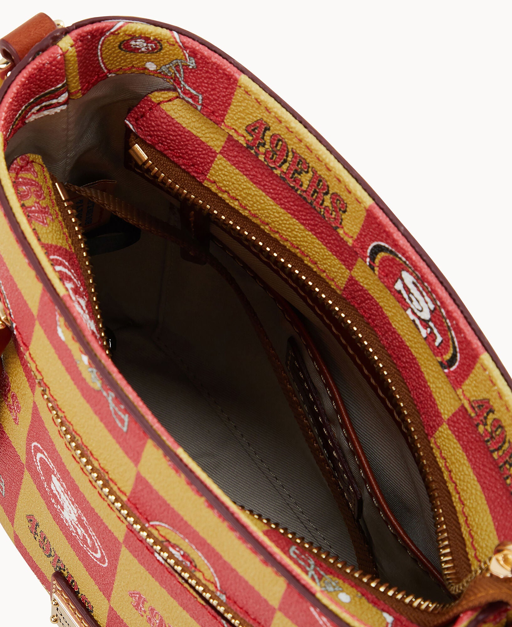 NFL 49ERS Small Zip Crossbody - Image 3