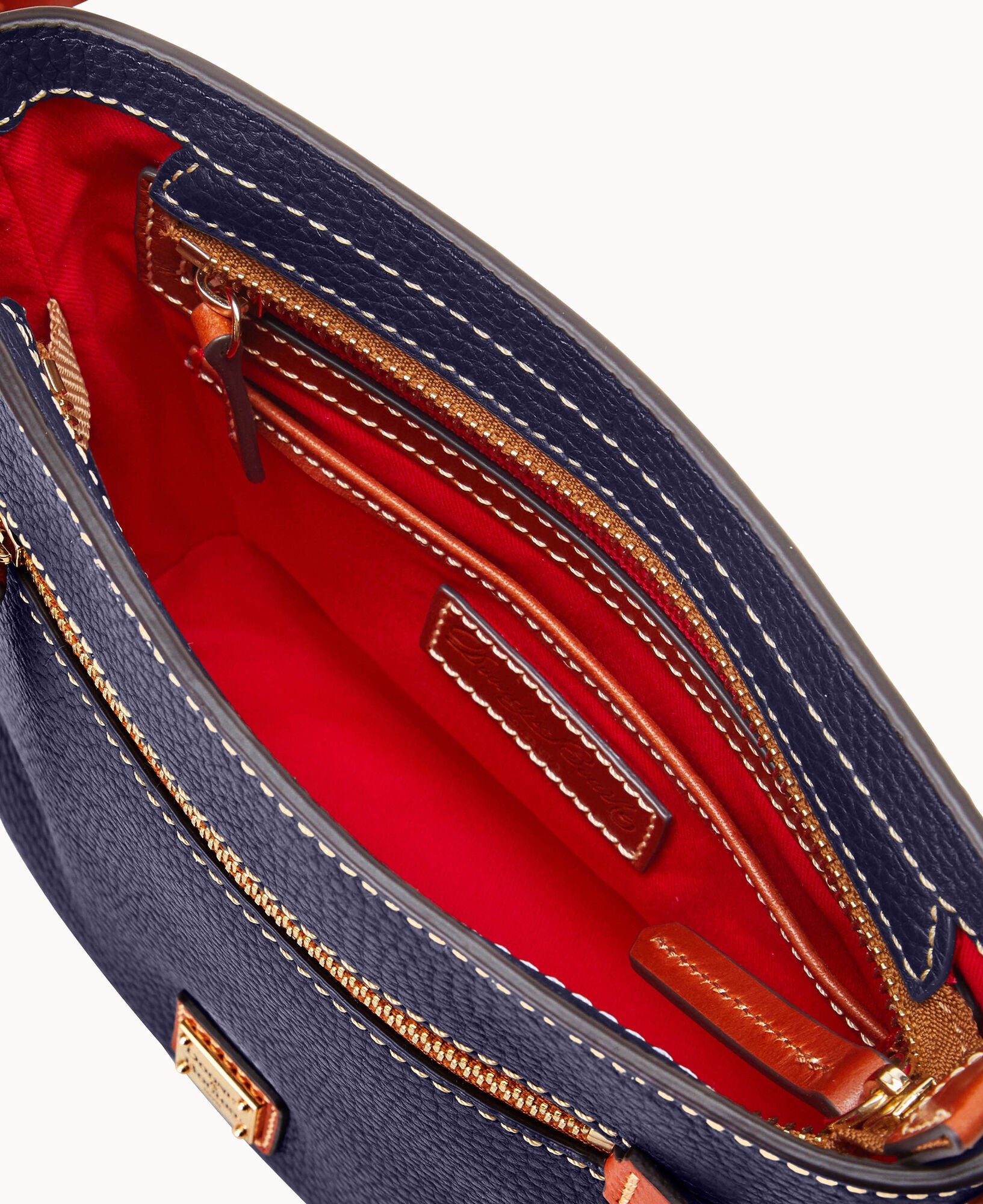 Pebble Grain Small Zip Crossbody - Image 23