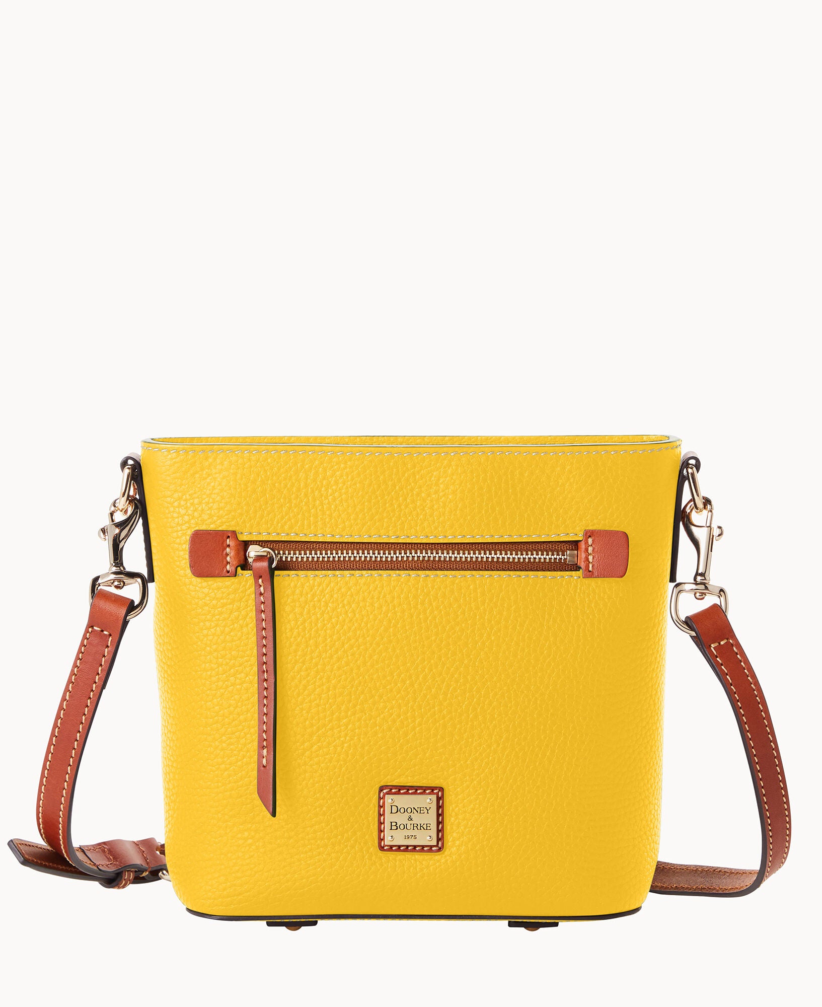 Pebble Grain Small Zip Crossbody - Image 25