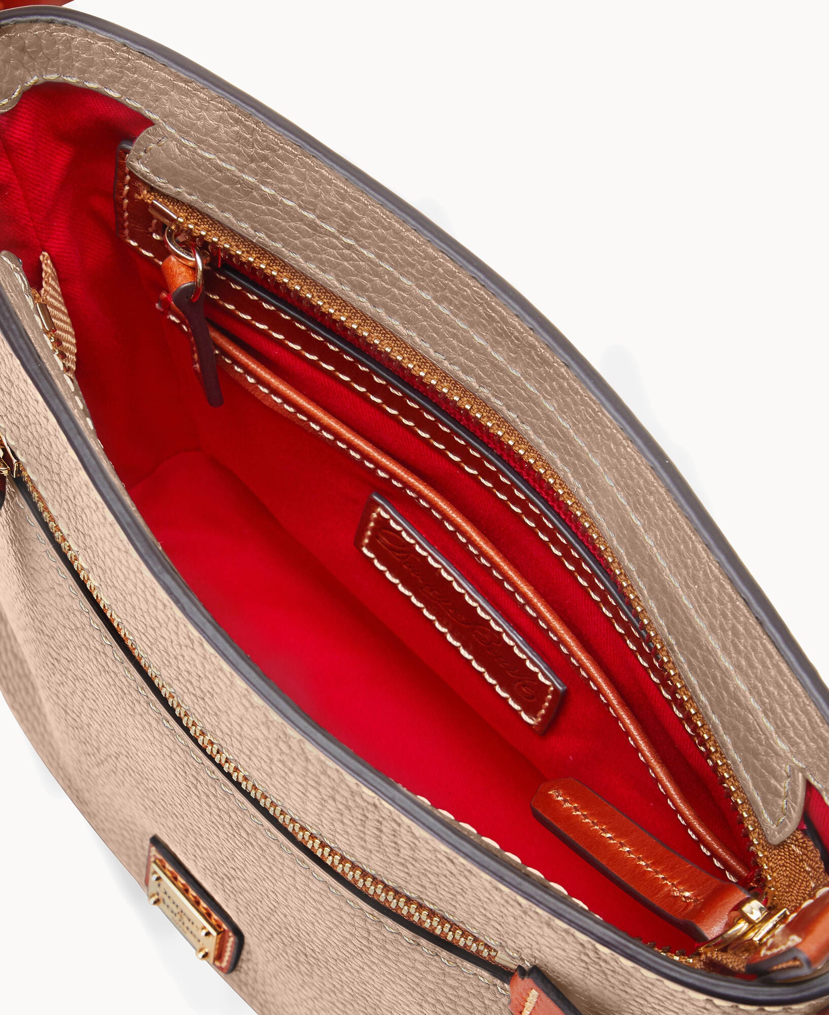 Pebble Grain Small Zip Crossbody - Image 19