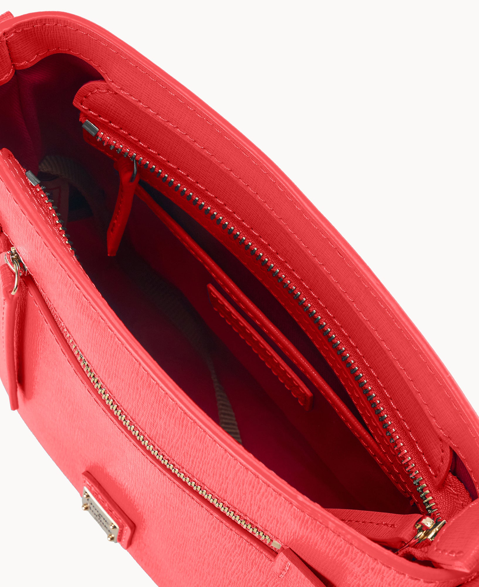 Saffiano Small Zip Crossbody - Image 3