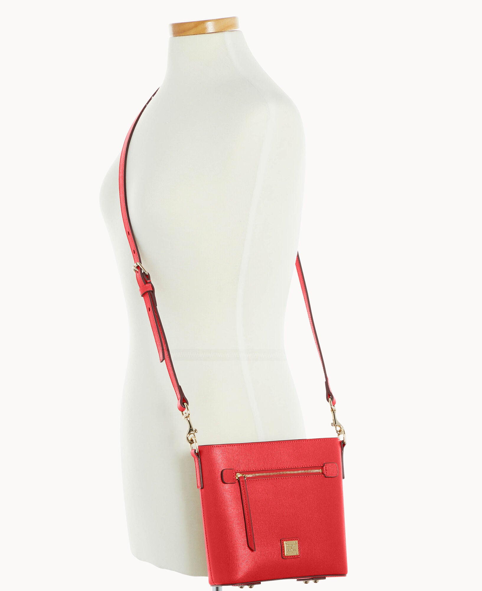 Saffiano Small Zip Crossbody - Image 4