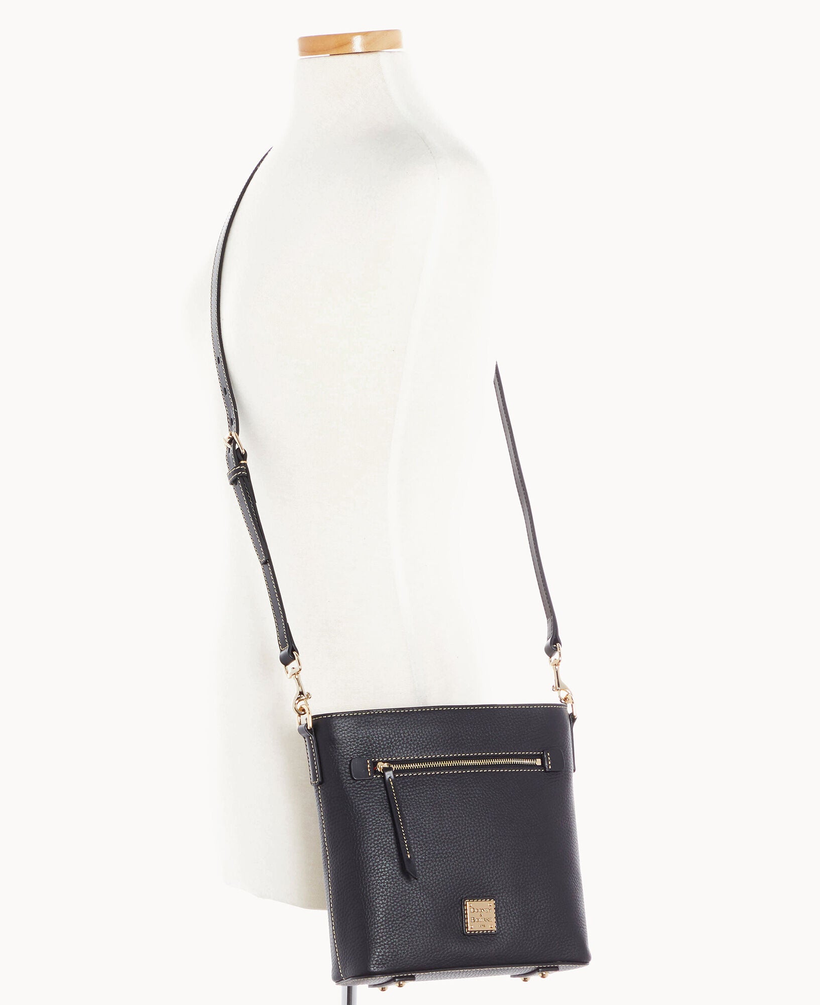 Pebble Grain Zip Crossbody - Image 28