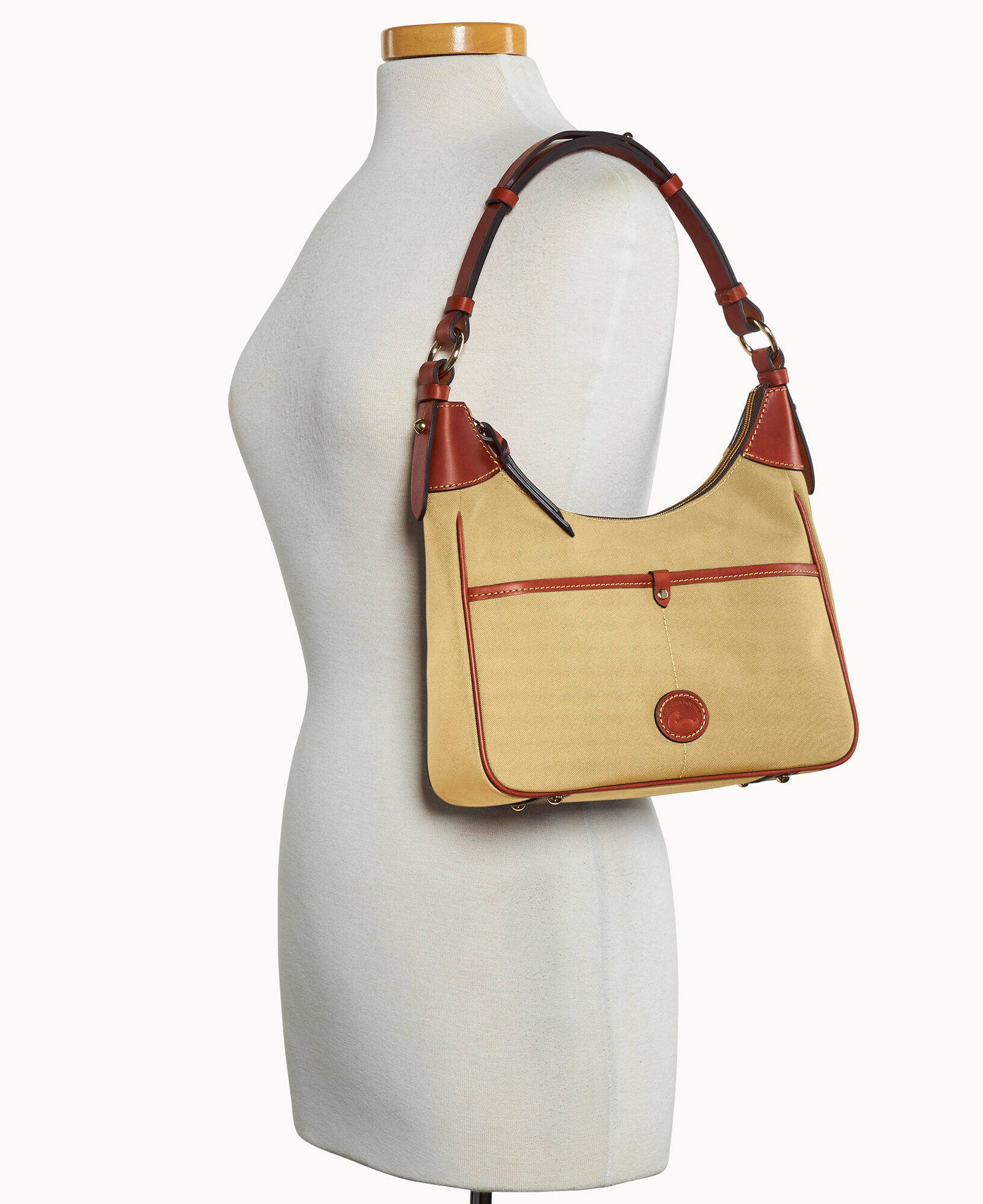 Nylon Small Rebecca Hobo - Image 16