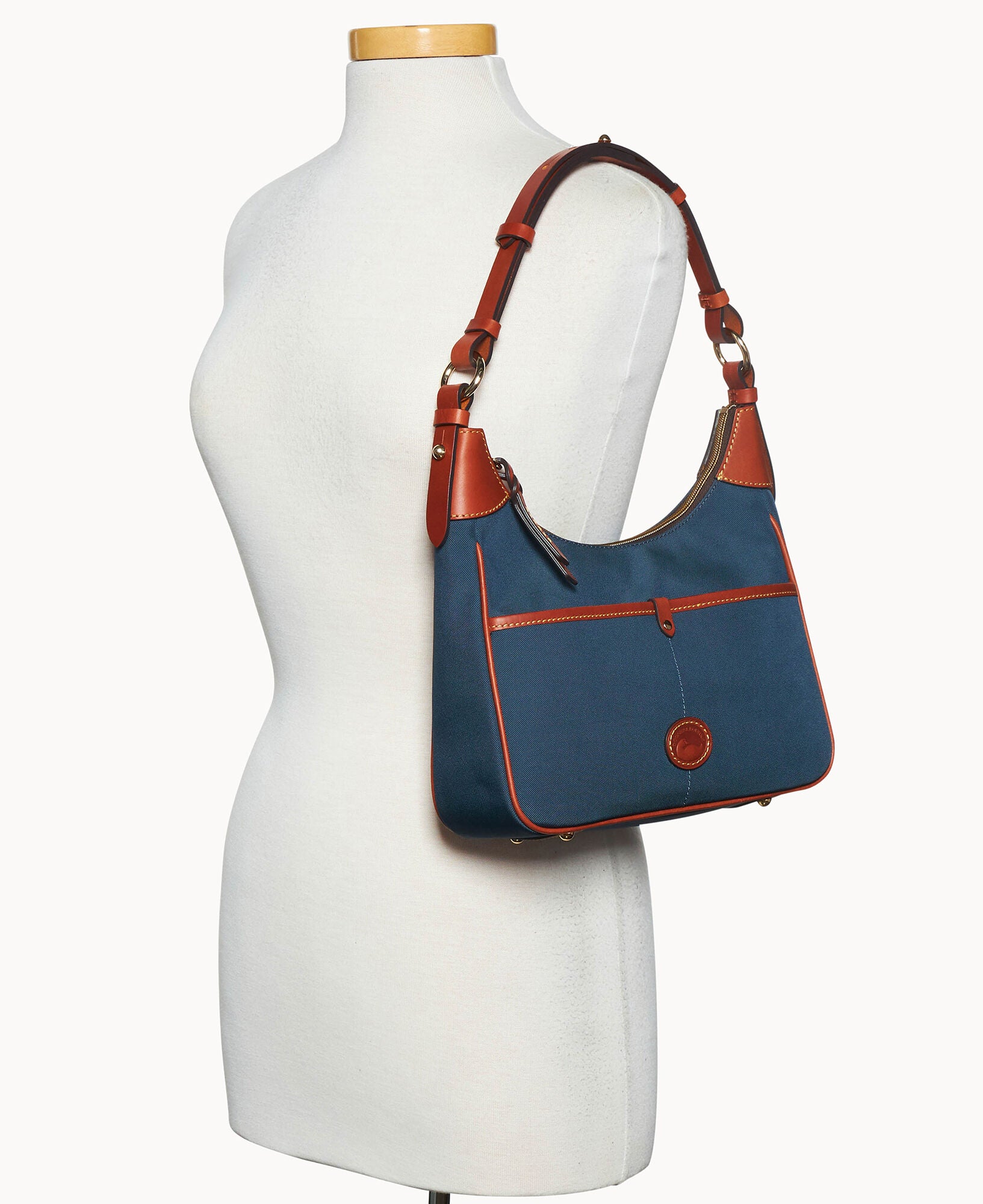 Nylon Small Rebecca Hobo - Image 4
