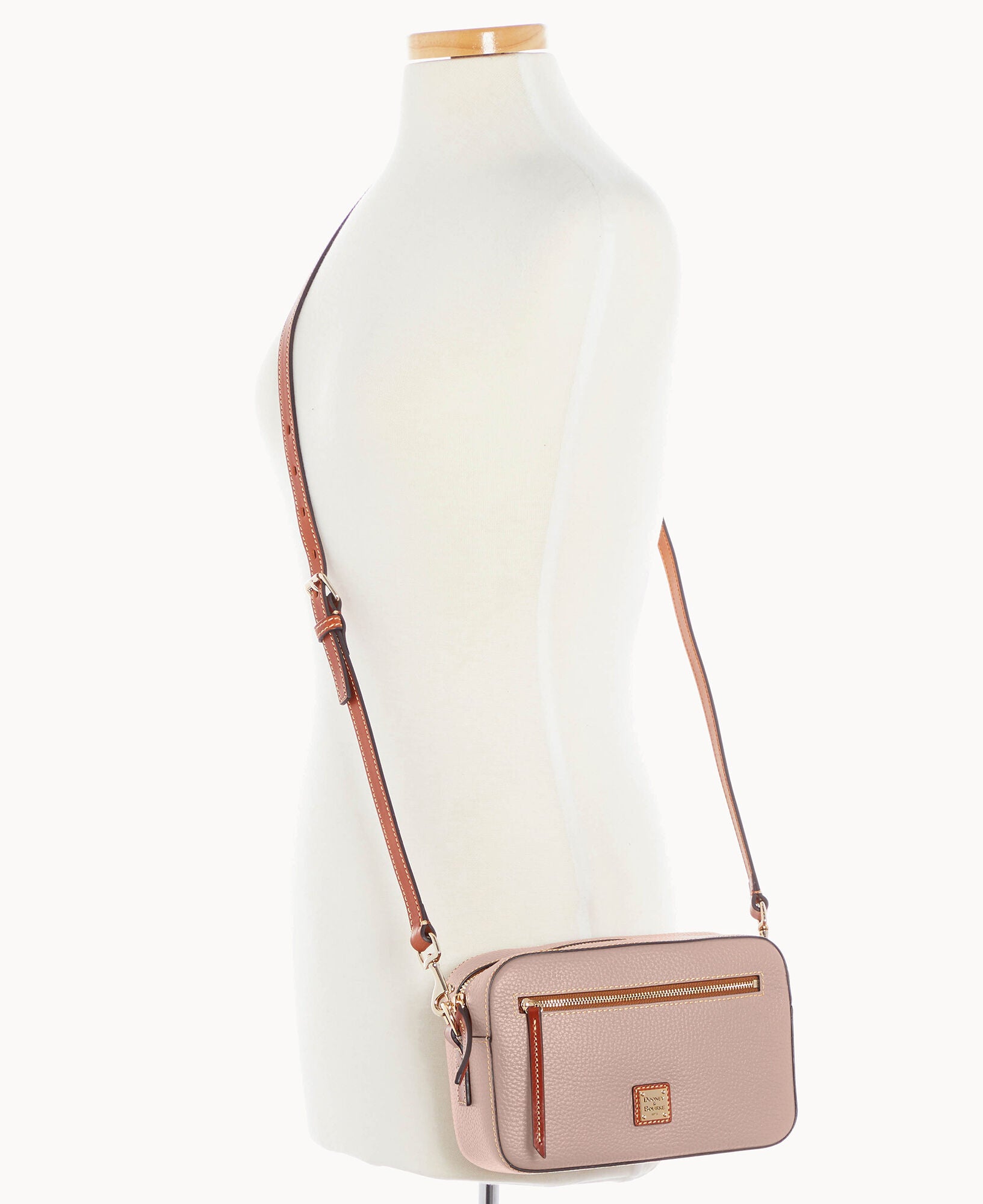 Pebble Grain Camera Zip Crossbody - Image 8