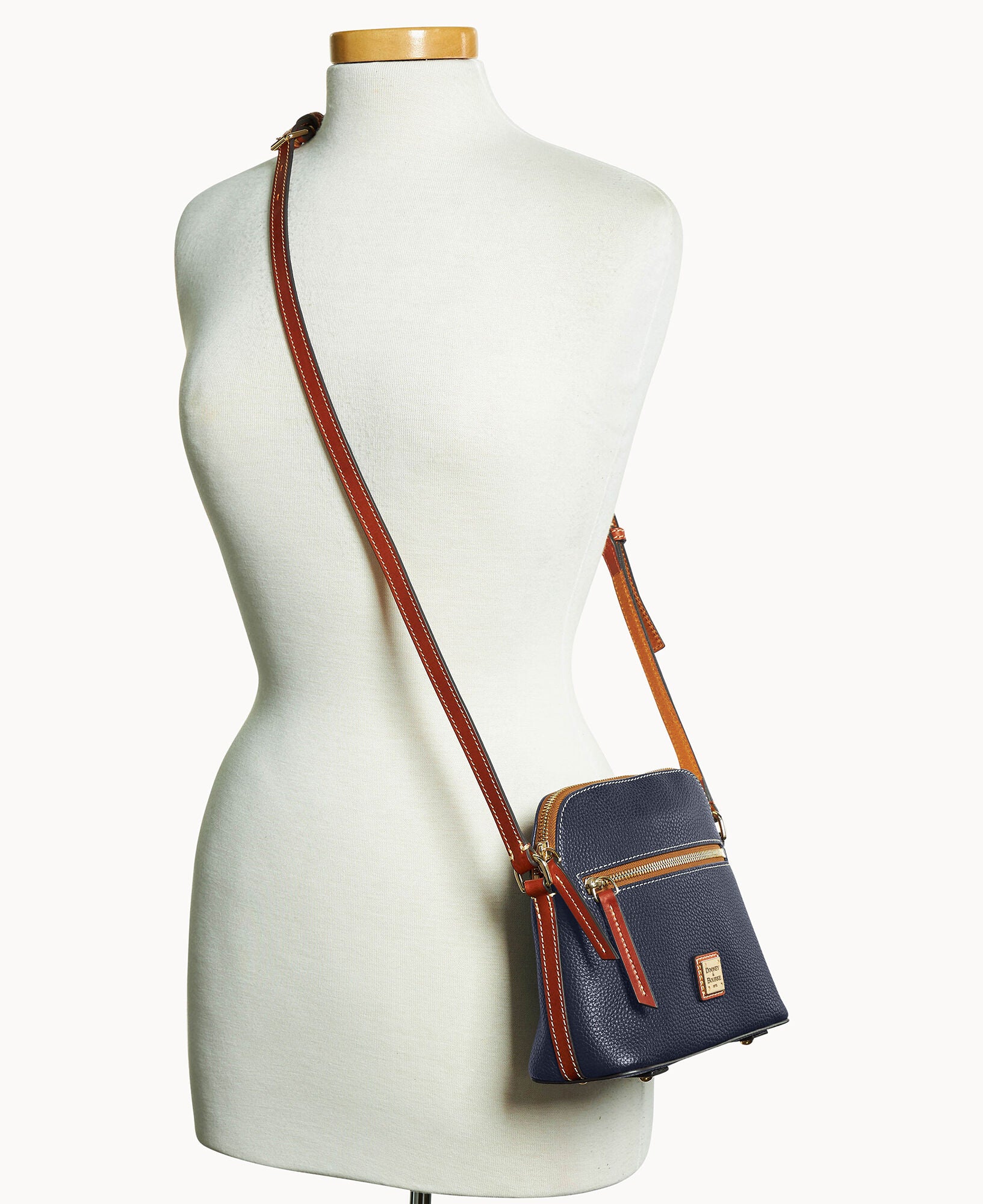 Pebble Grain Domed Crossbody - Image 12