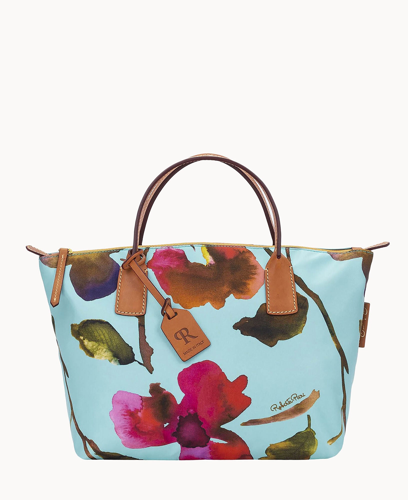 Roberta Pieri Flower Classic Small Robertina Tote - Image 19
