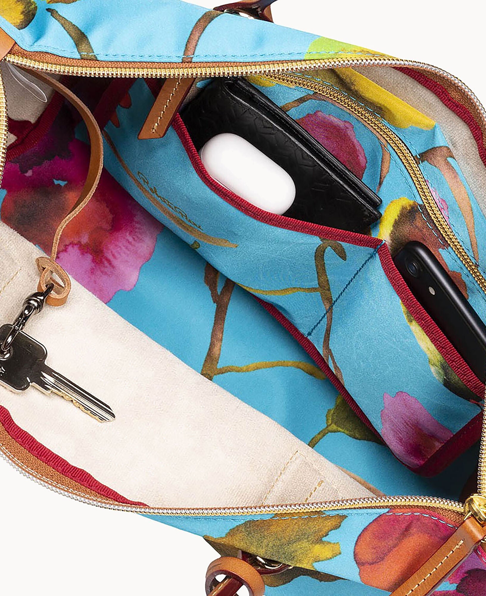 Roberta Pieri Flower Classic Small Robertina Tote - Image 21