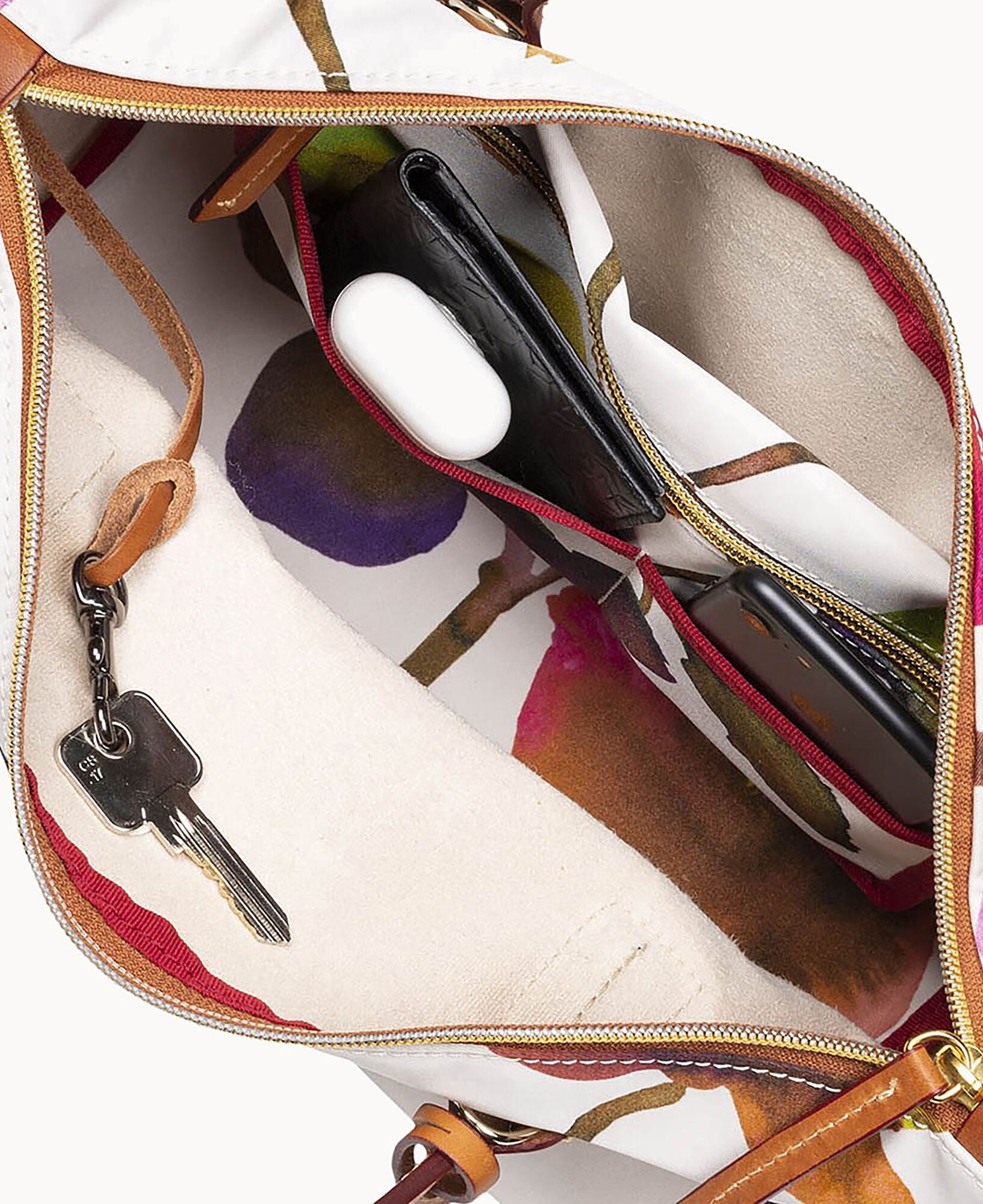Roberta Pieri Flower Classic Small Robertina Tote - Image 6
