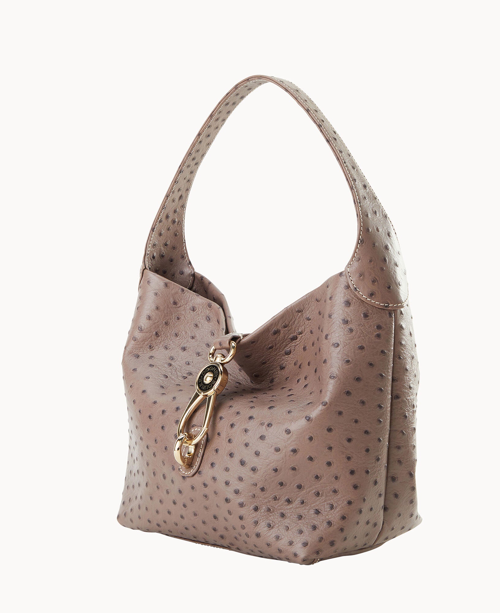 Ostrich Logo Lock Hobo - Image 18