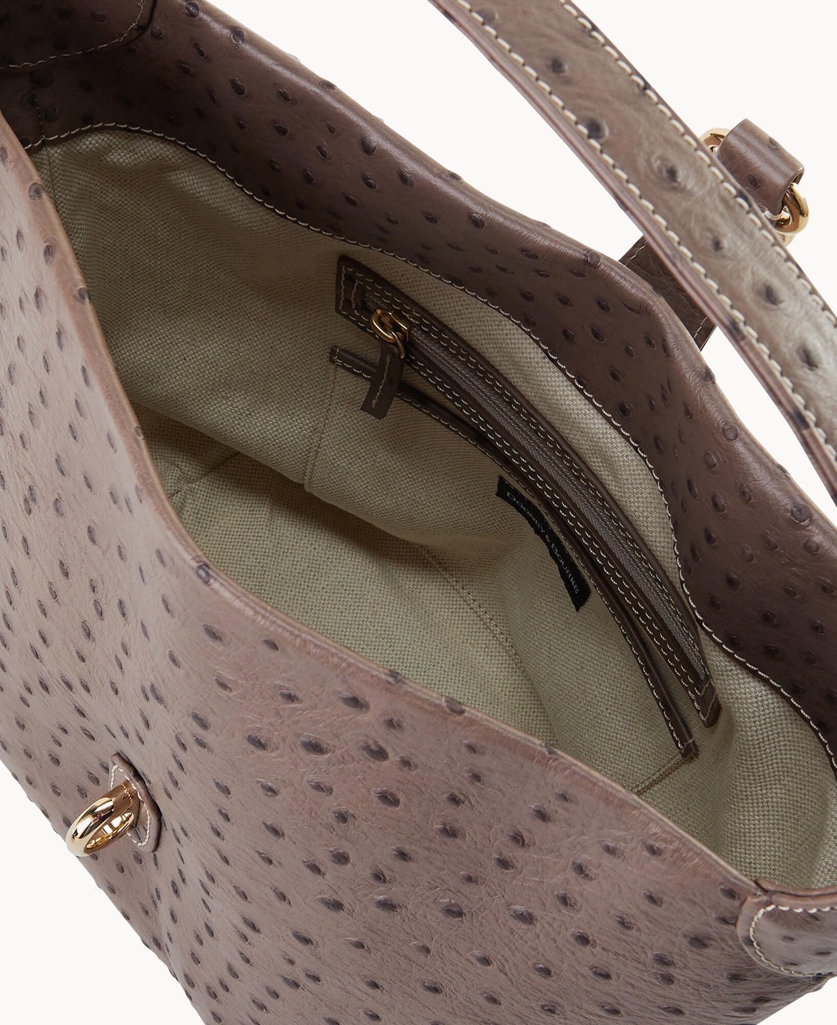 Ostrich Logo Lock Hobo - Image 19