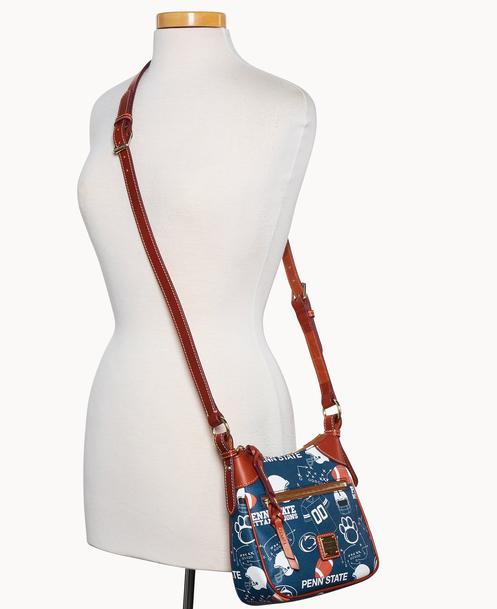 Collegiate Penn State University Front Zip Crossbody - Image 4