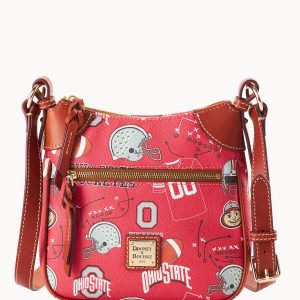 Collegiate Ohio State University Front Zip Crossbody