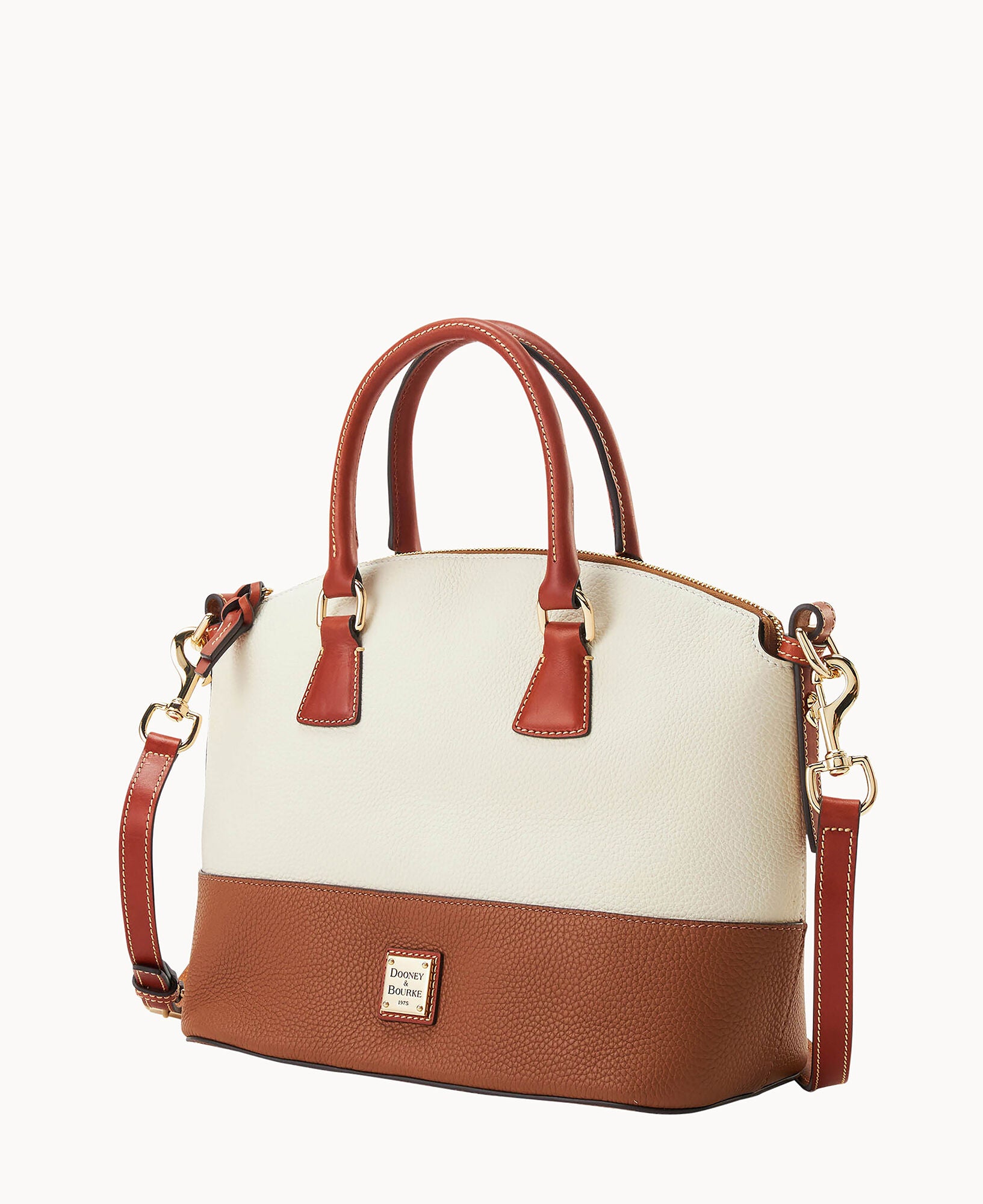 Pebble Color Block Domed Satchel - Image 22