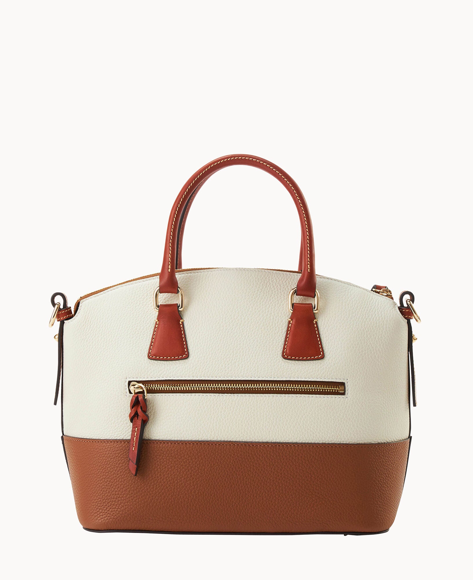 Pebble Color Block Domed Satchel - Image 24