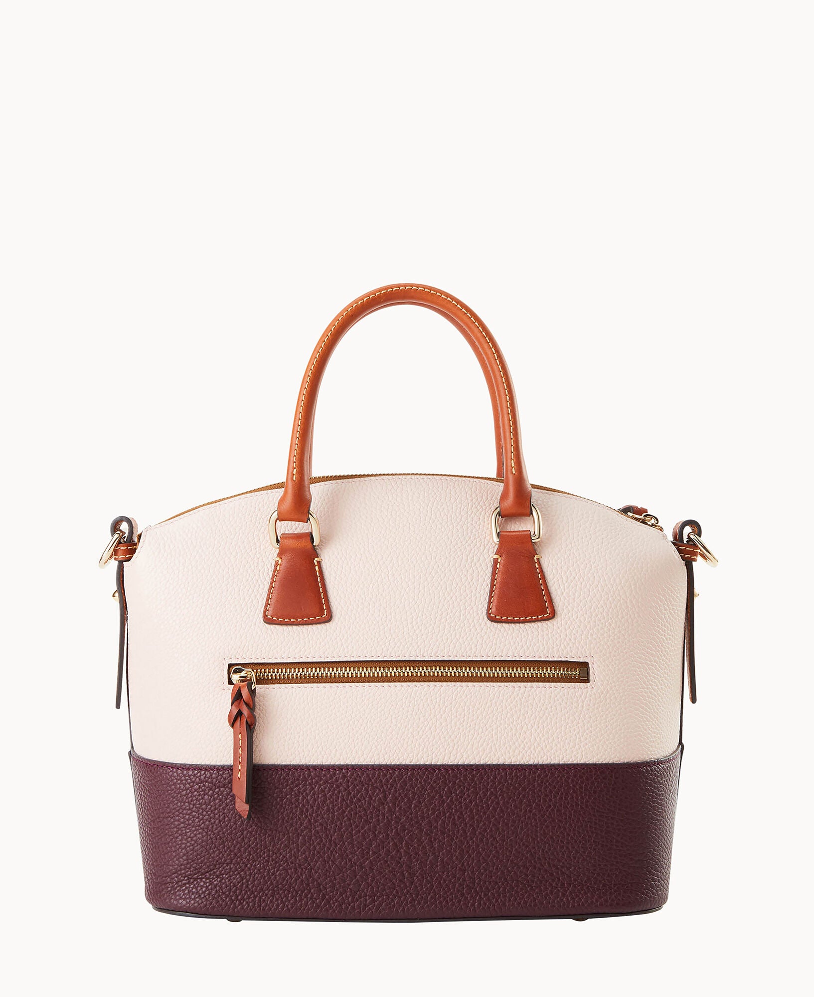 Pebble Color Block Domed Satchel - Image 14