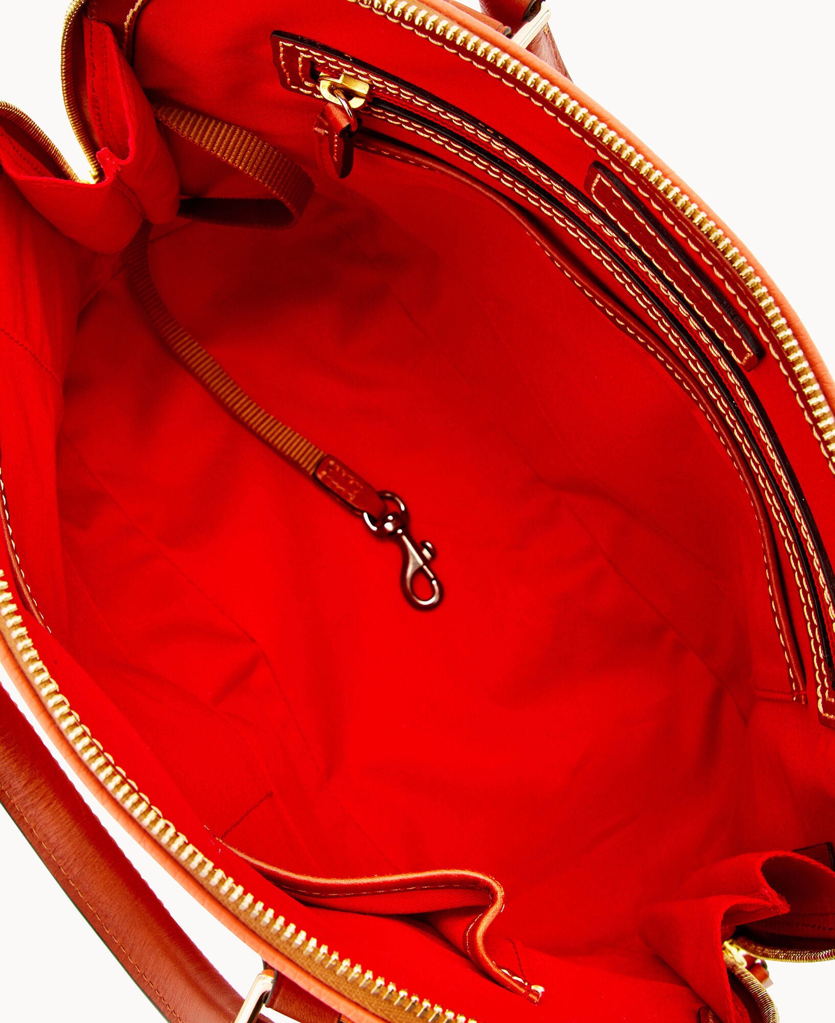 Pebble Grain Zip Zip Satchel - Image 23