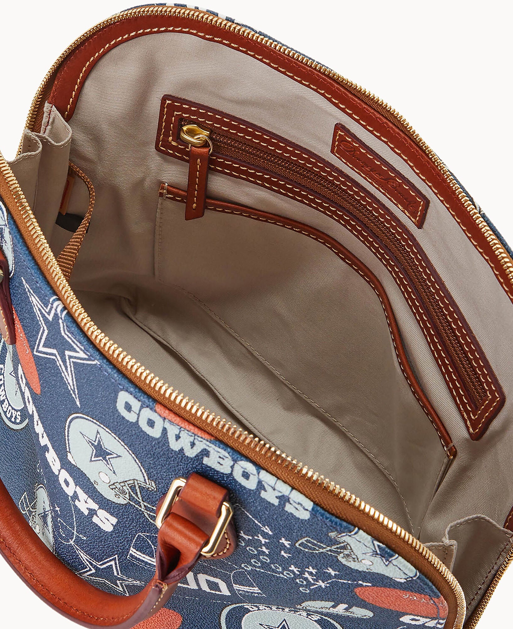 NFL Cowboys Zip Zip Satchel - Image 3