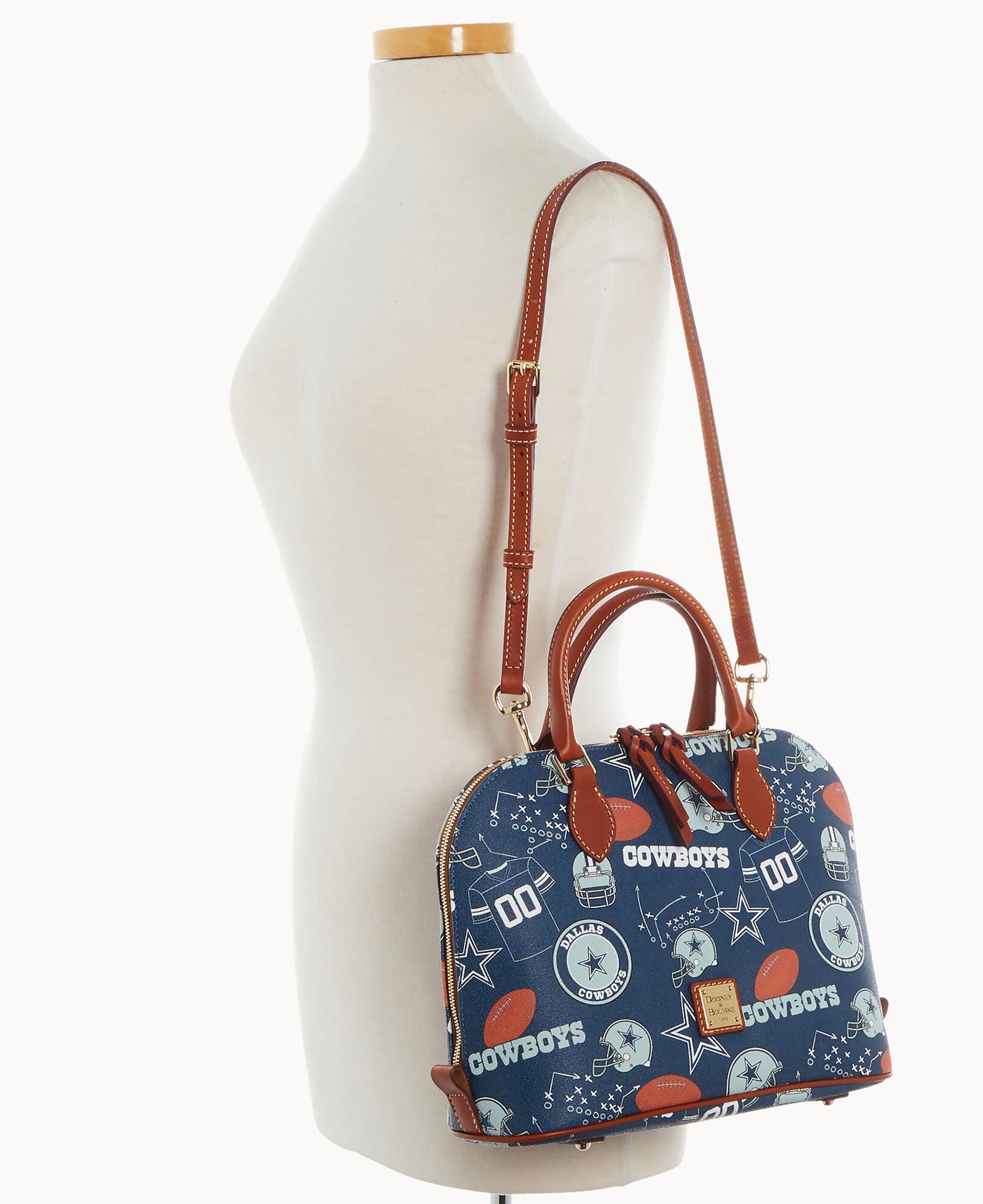 NFL Cowboys Zip Zip Satchel - Image 4