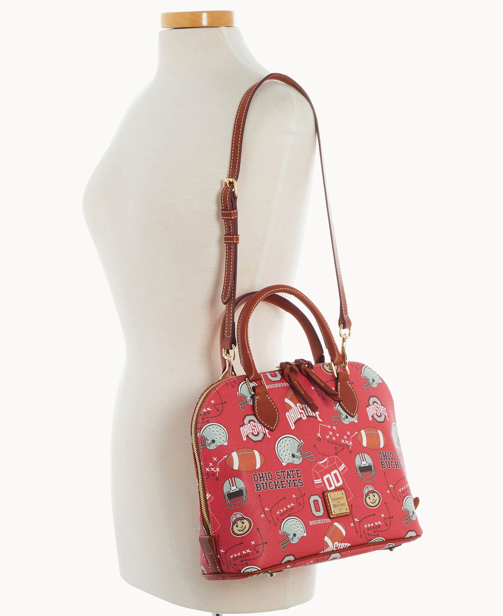 Collegiate Ohio State University Zip Zip Satchel - Image 4