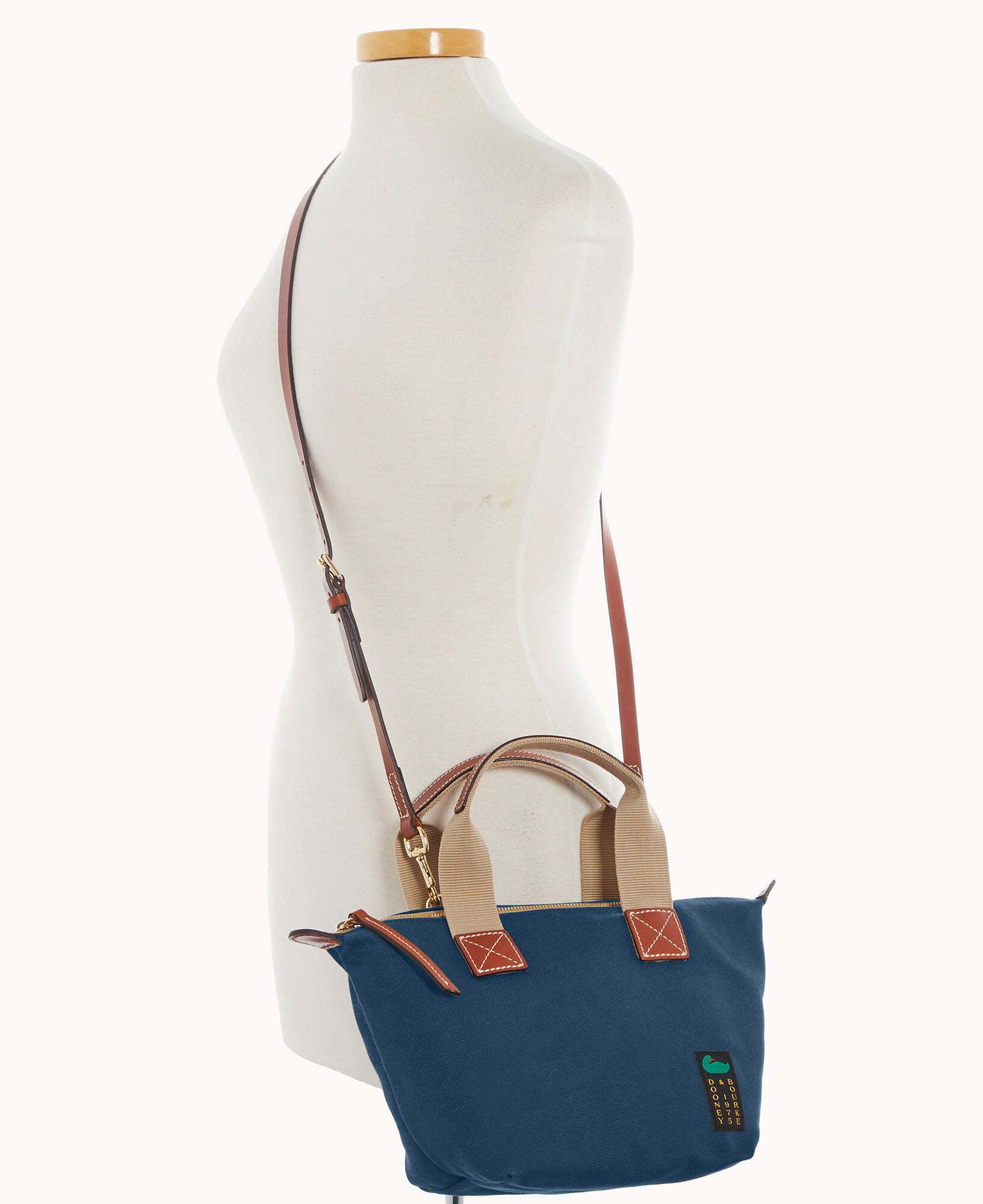 Canvas Crossbody Satchel 20 - Image 4