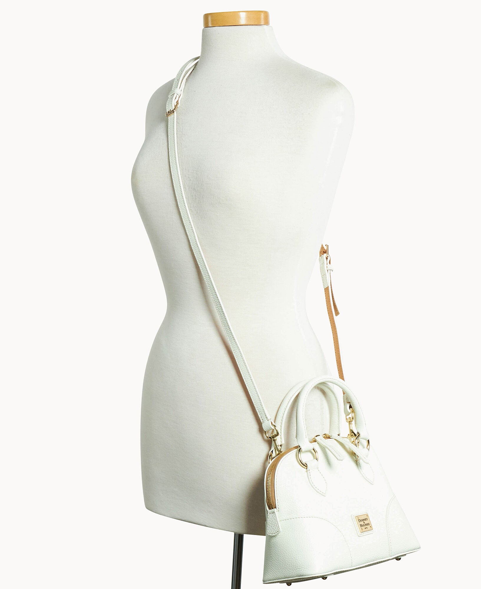 Lucca Leather Small Satchel - Image 8