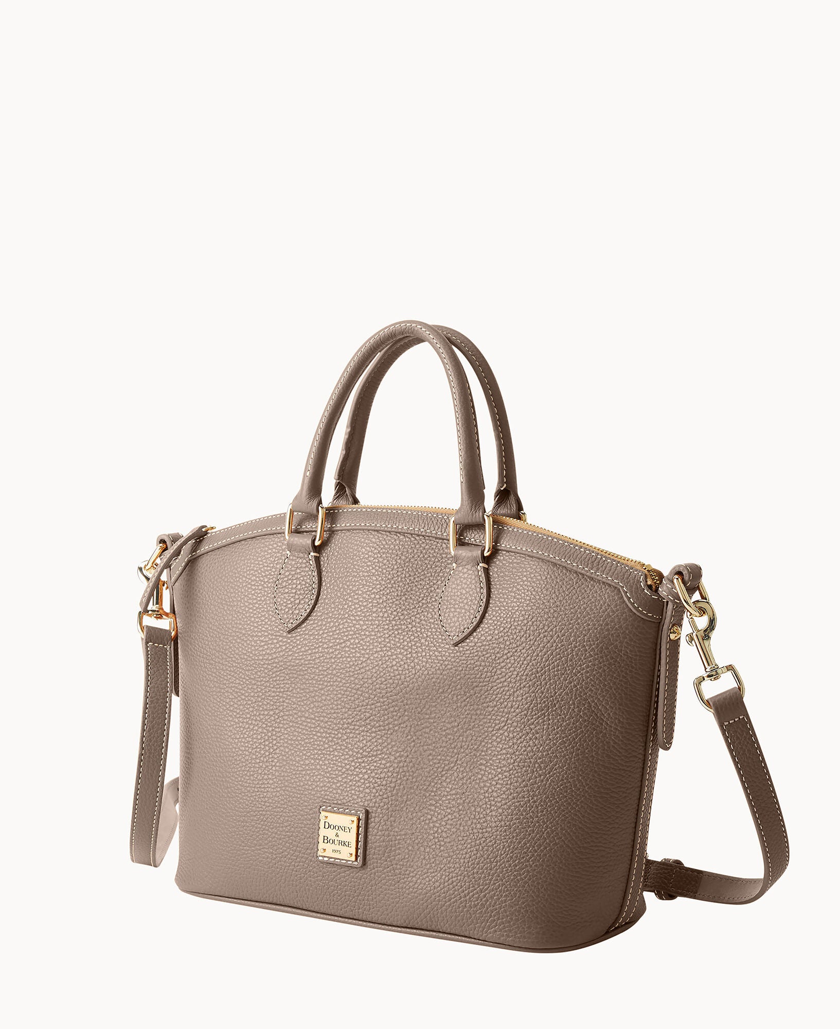 Lucca Leather Domed Satchel - Image 22