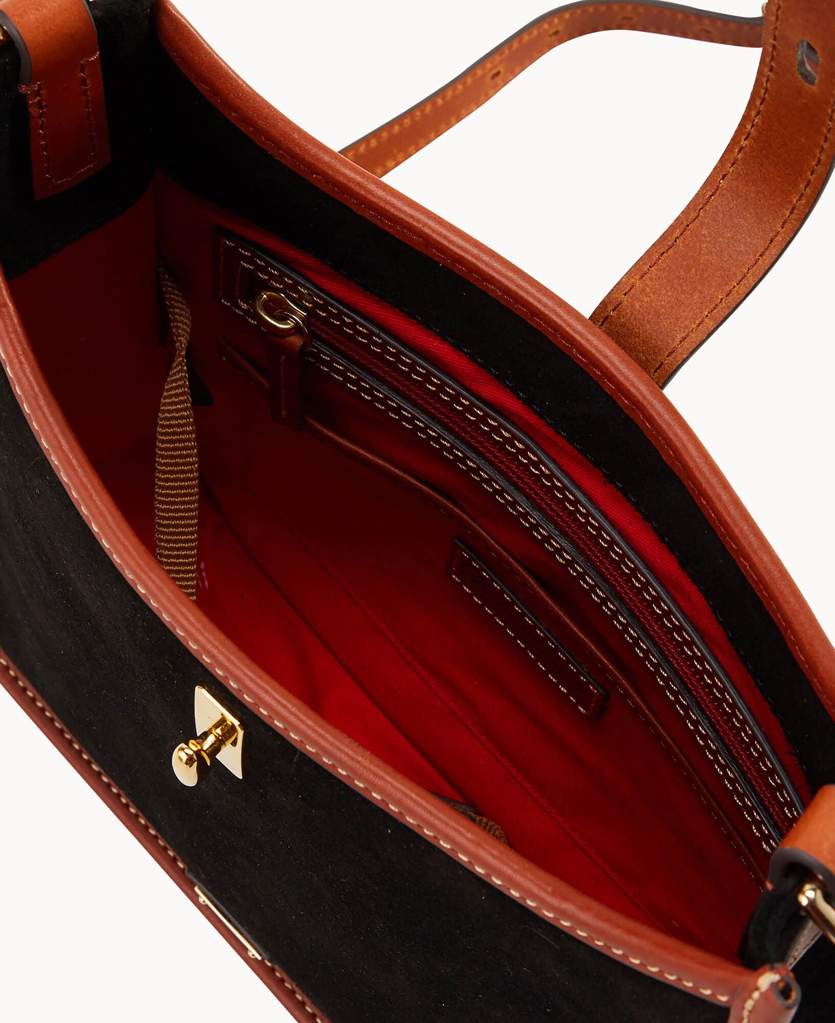Suede Messenger Crossbody - Image 13
