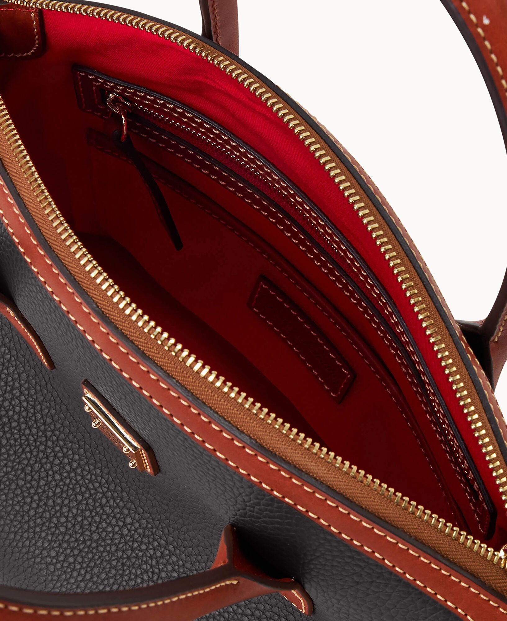 Pebble Grain Domed Satchel - Image 23