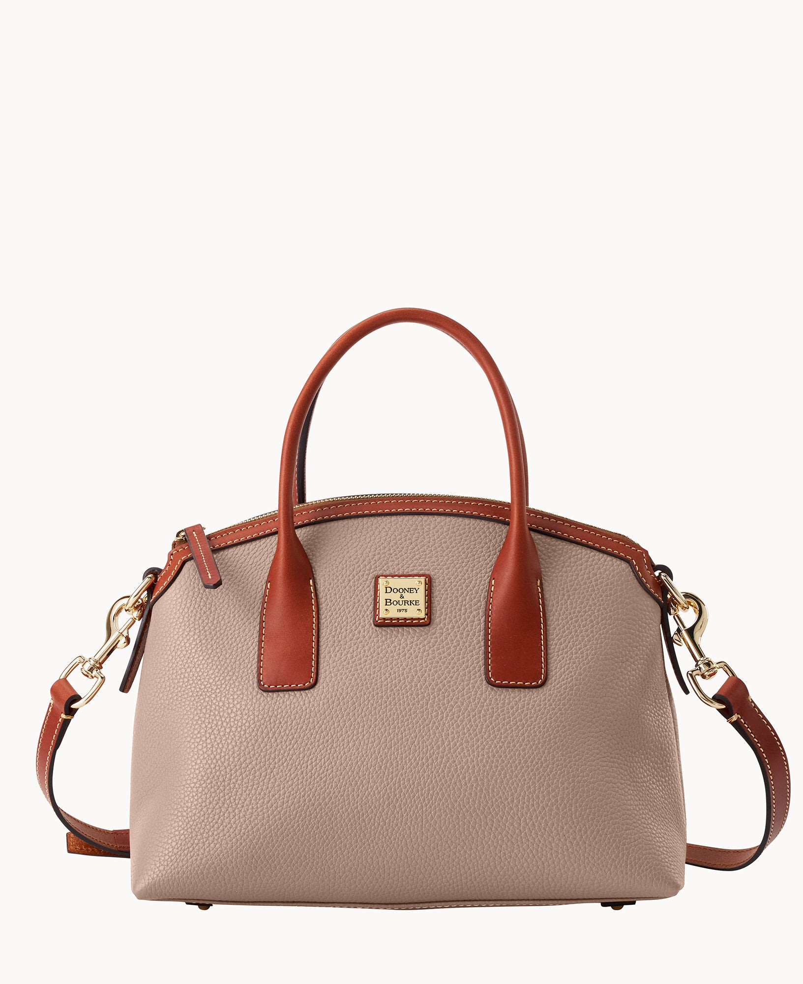 Pebble Grain Domed Satchel - Image 29